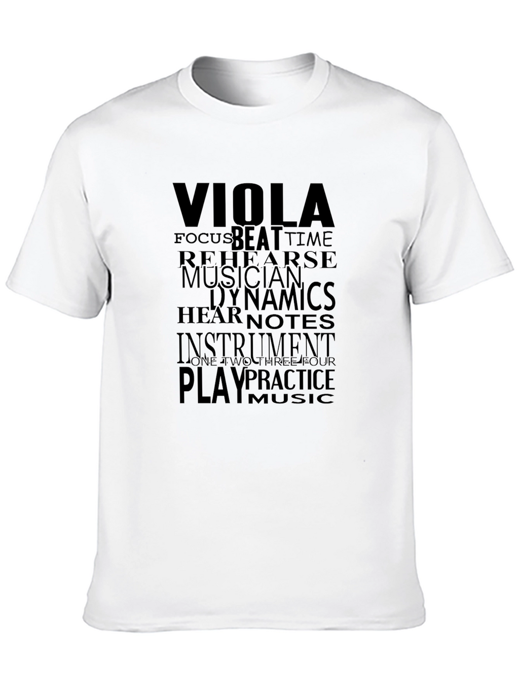 Viola Music T-Shirt - Musician Tee