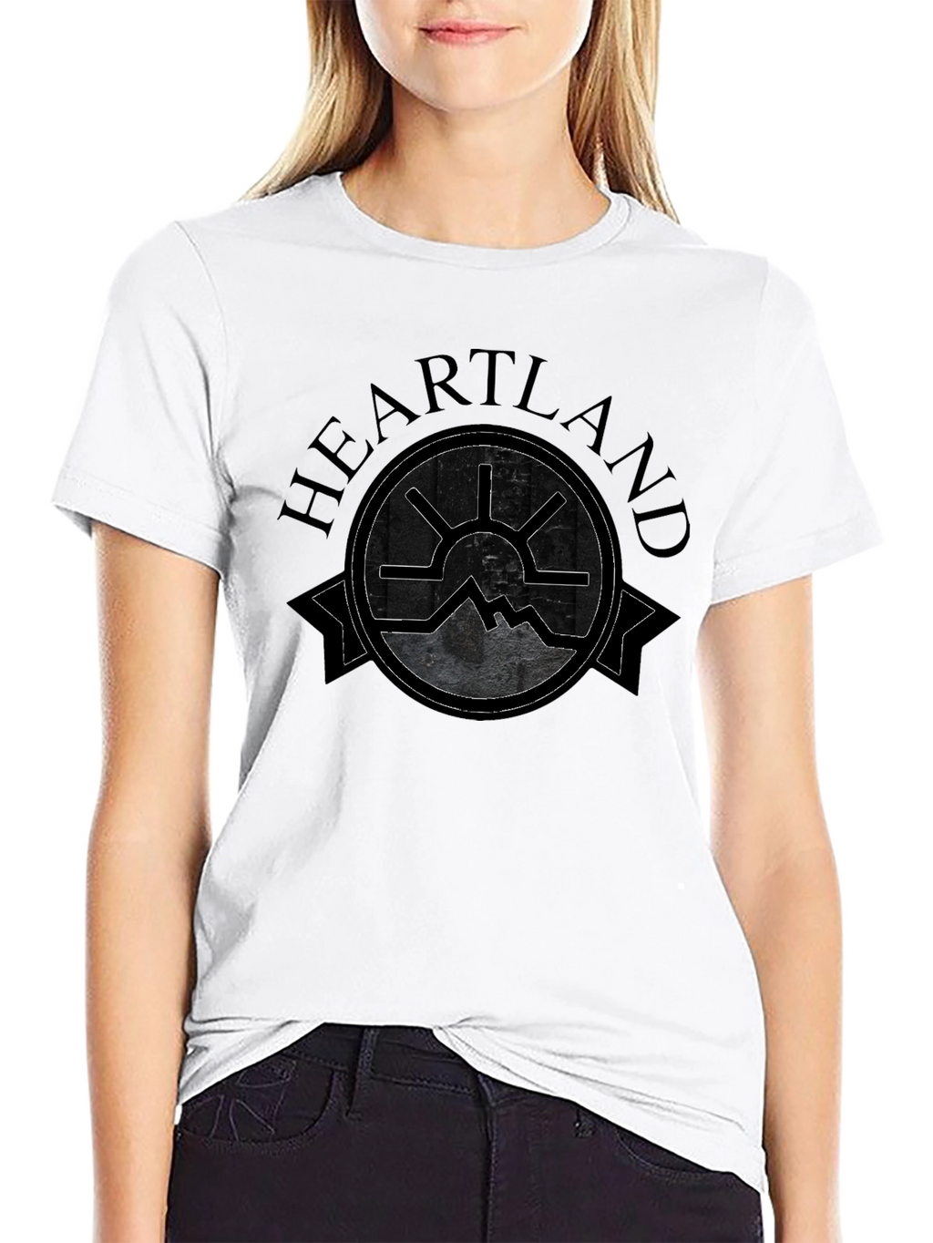 Heartland Graphic Black T-Shirt