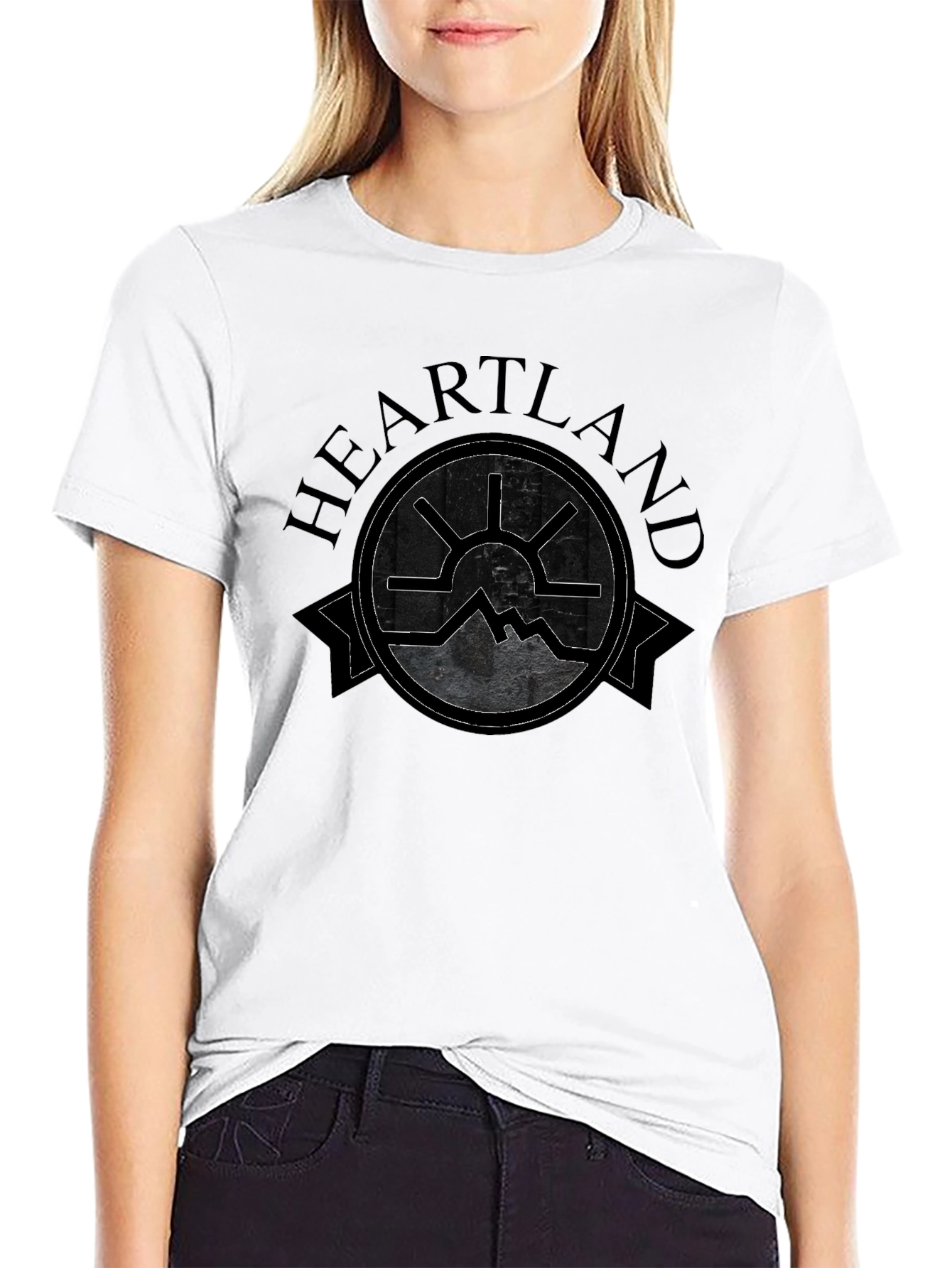 Heartland Graphic Black T-Shirt