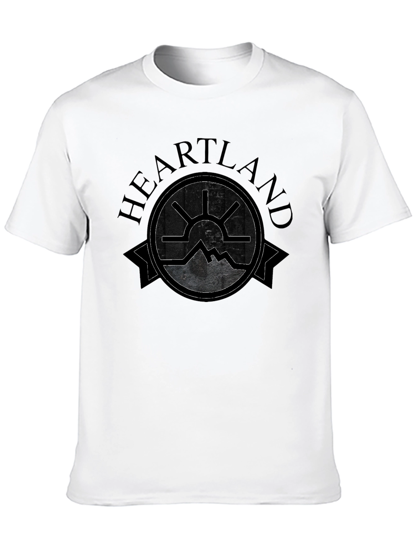 Heartland Graphic Black T-Shirt