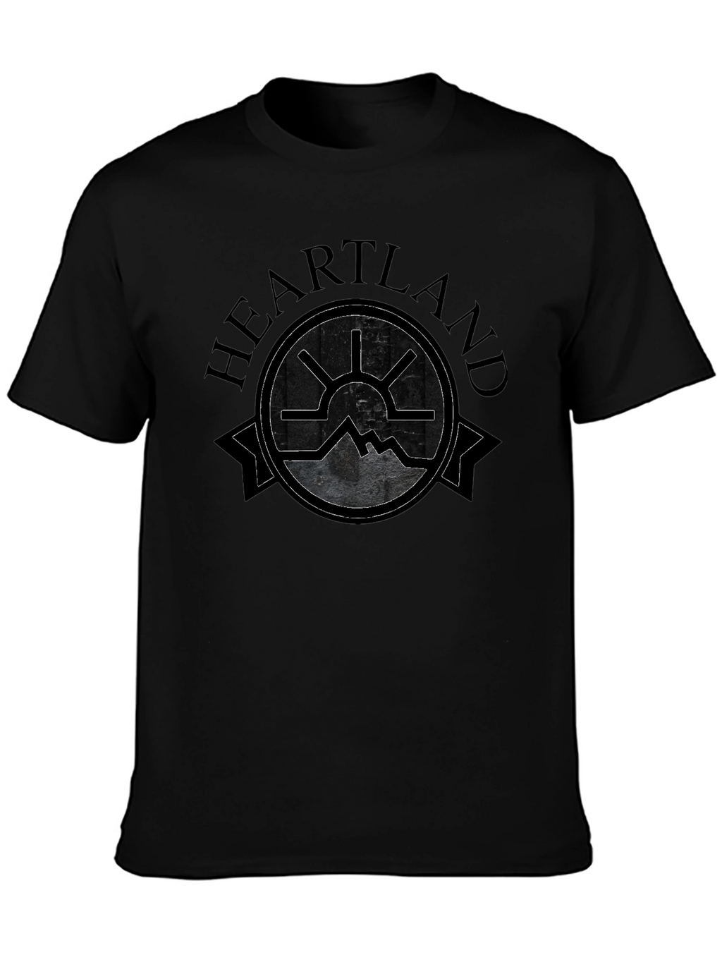 Heartland Graphic Black T-Shirt