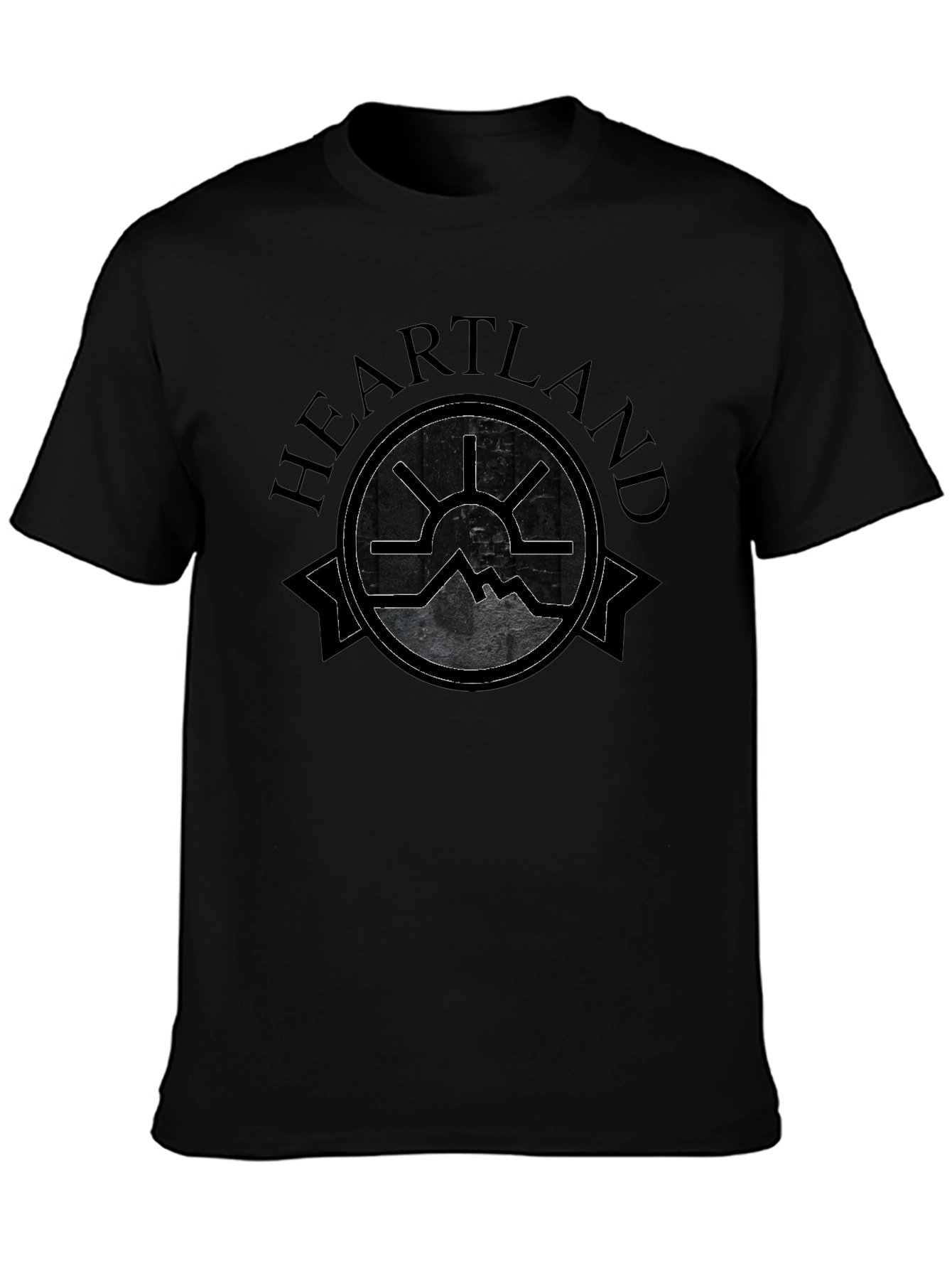 Heartland Graphic Black T-Shirt