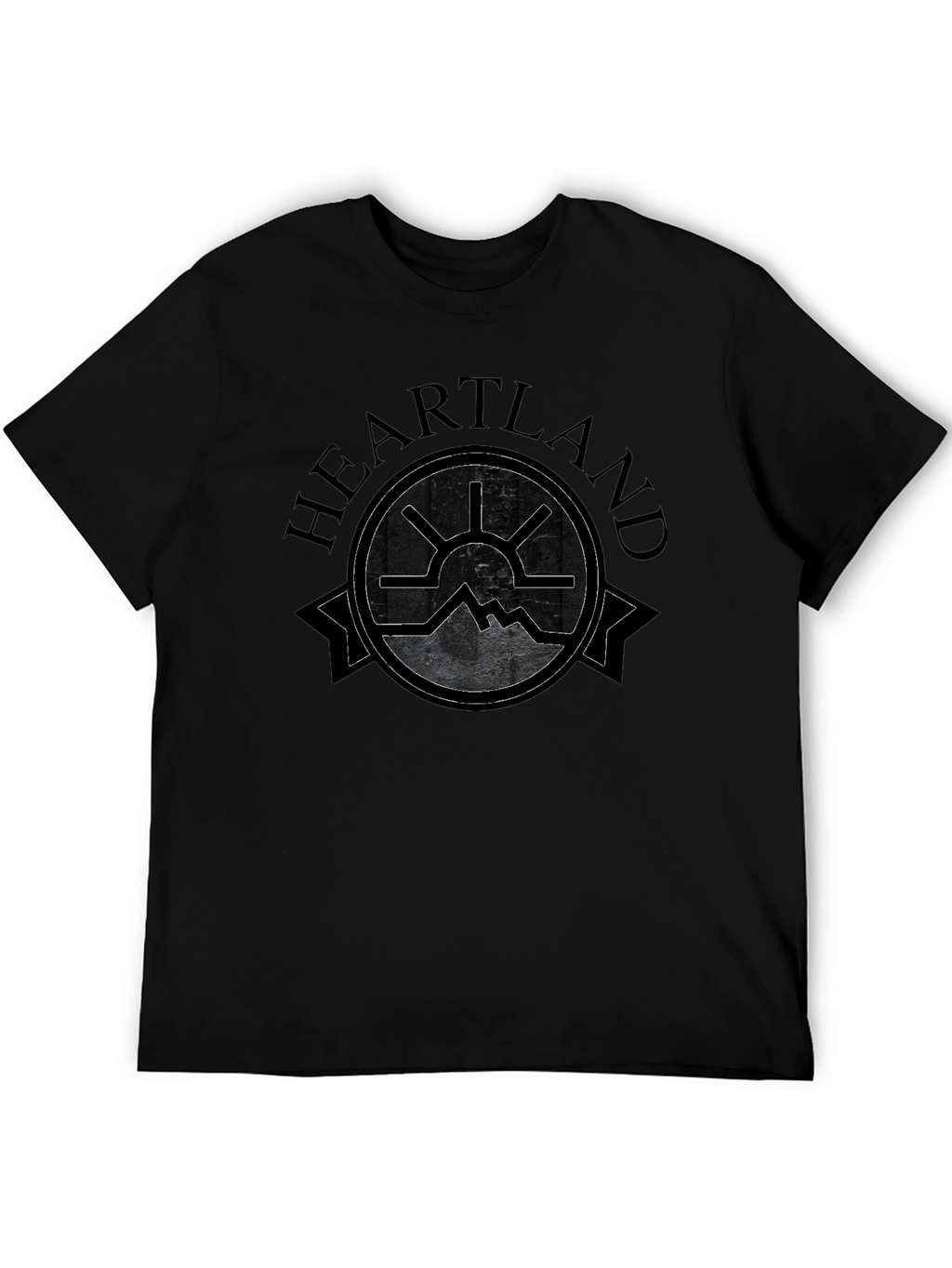 Heartland Graphic Black T-Shirt