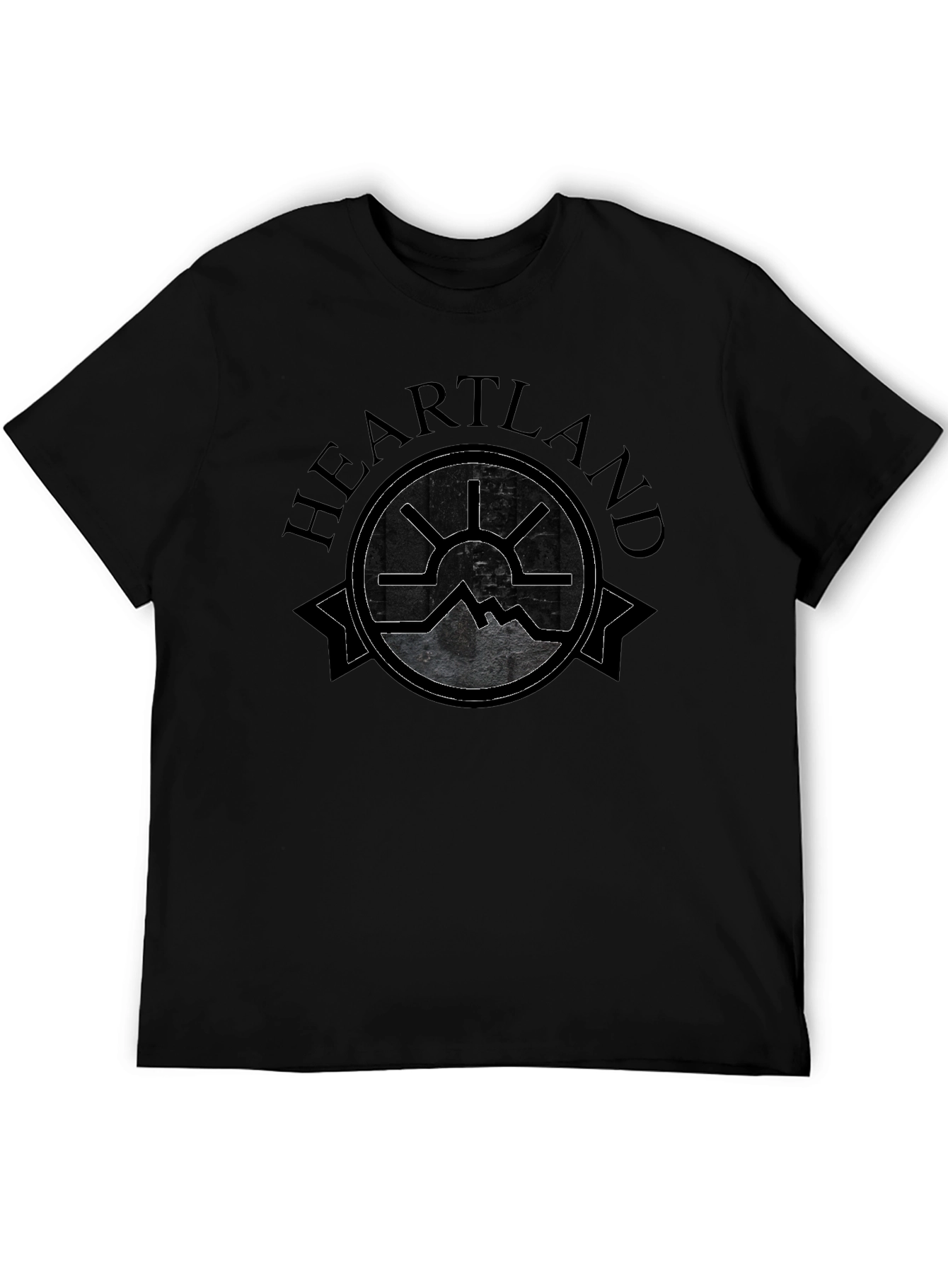 Heartland Graphic Black T-Shirt