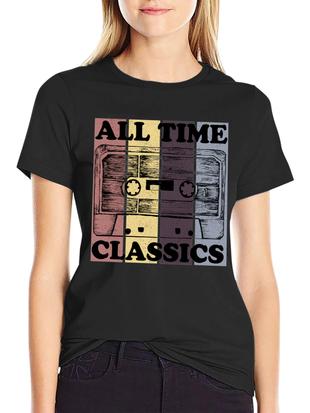 All Time Classics Retro Cassette Tape T-Shirt