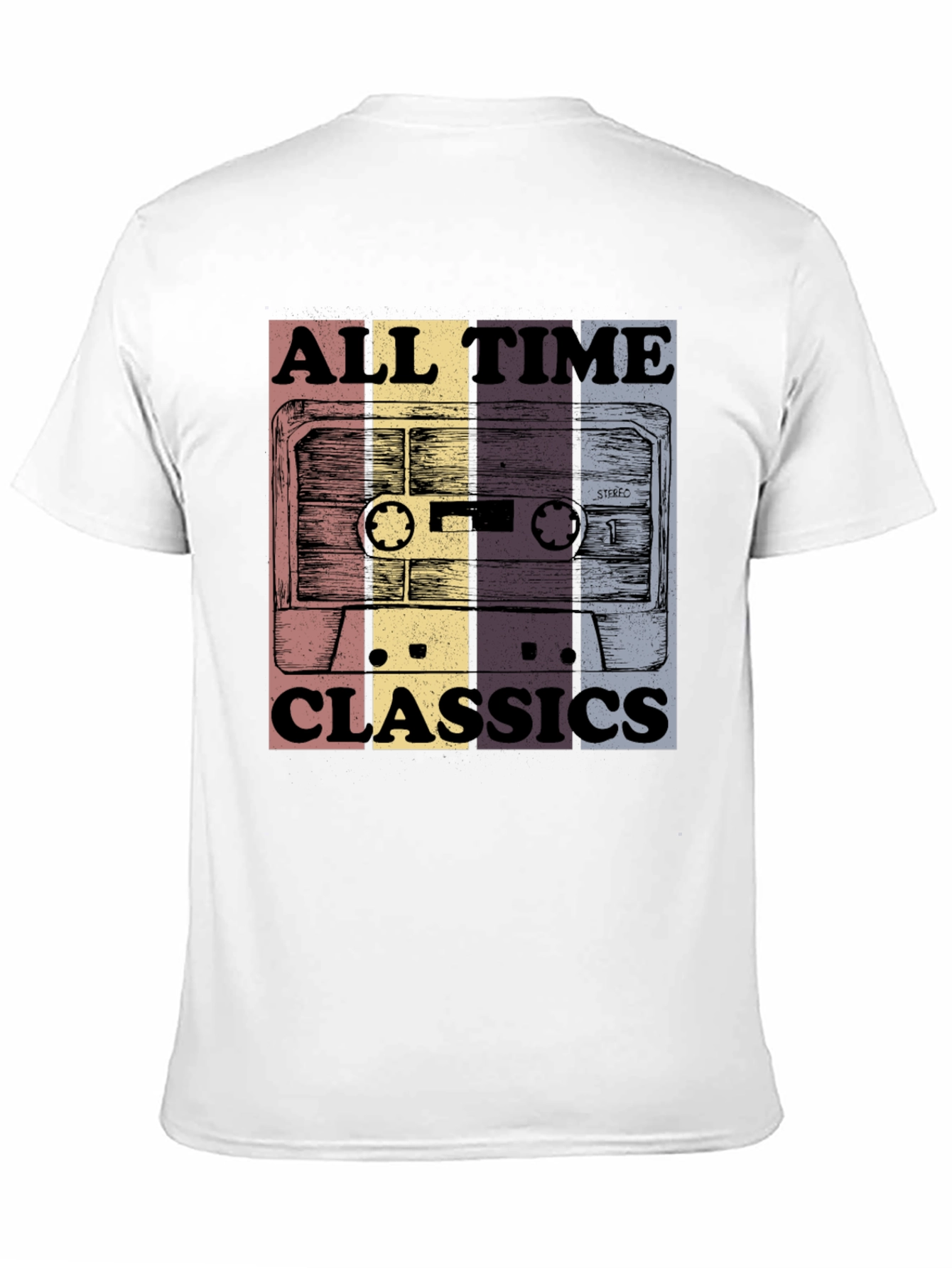 All Time Classics Retro Cassette Tape T-Shirt