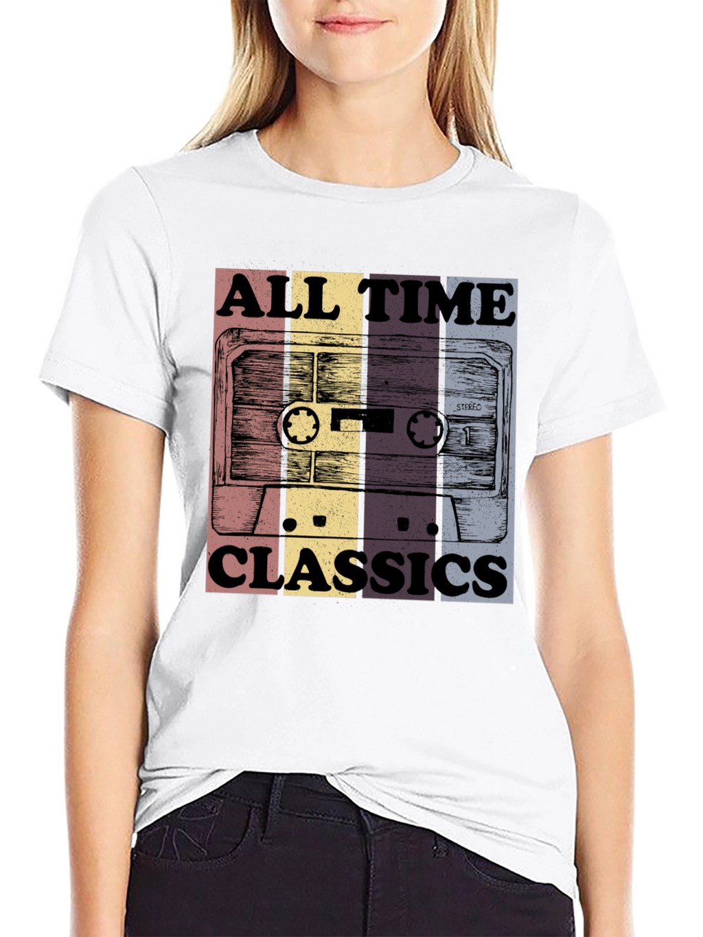 All Time Classics Retro Cassette Tape T-Shirt