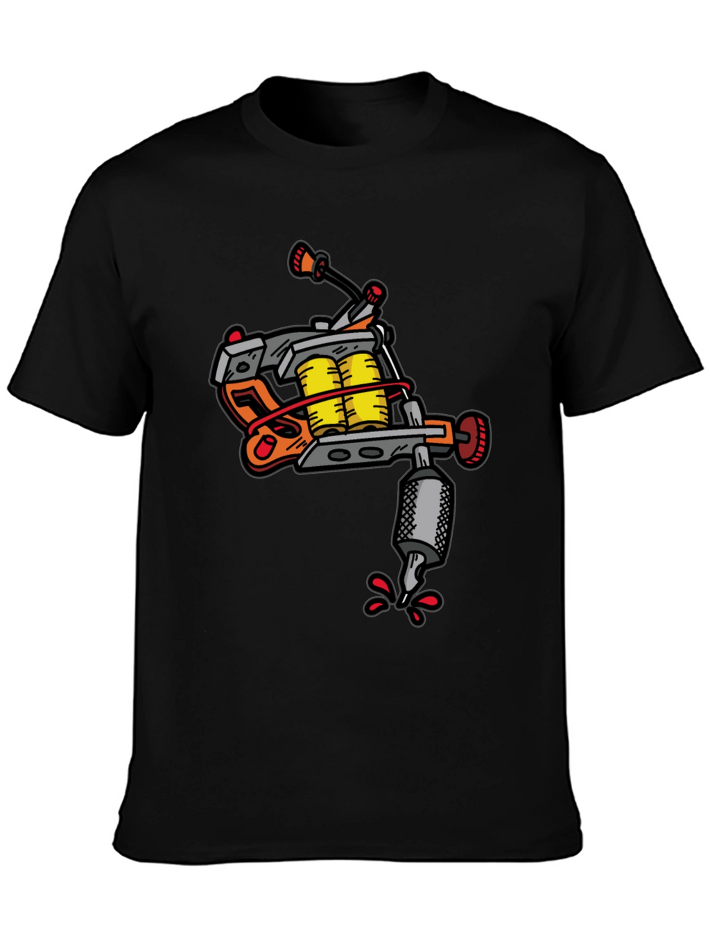 Tattoo Machine Graphic Tee - Cool Artistic Design