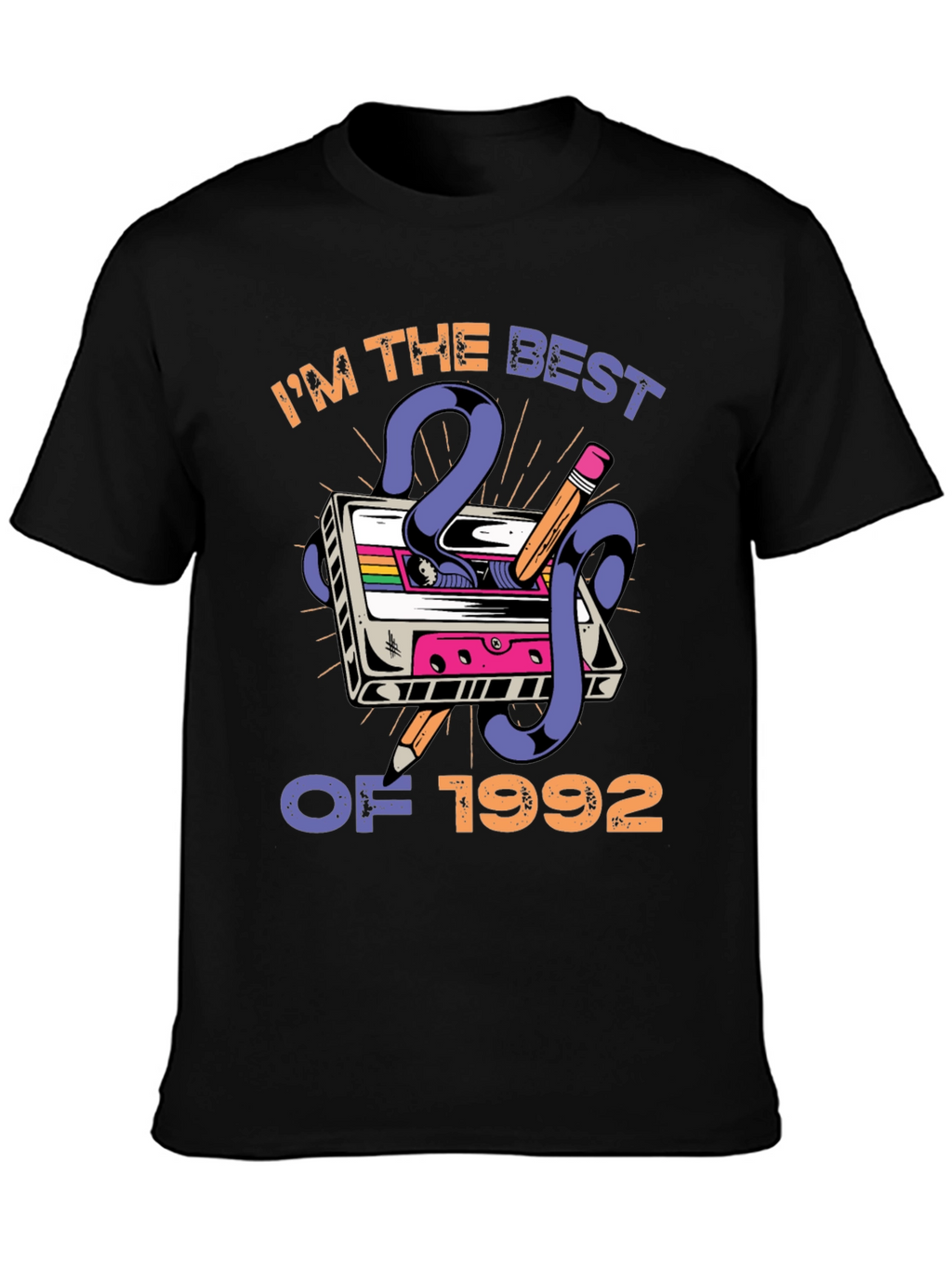 Best of 1992 Cassette Tape Graphic Tee