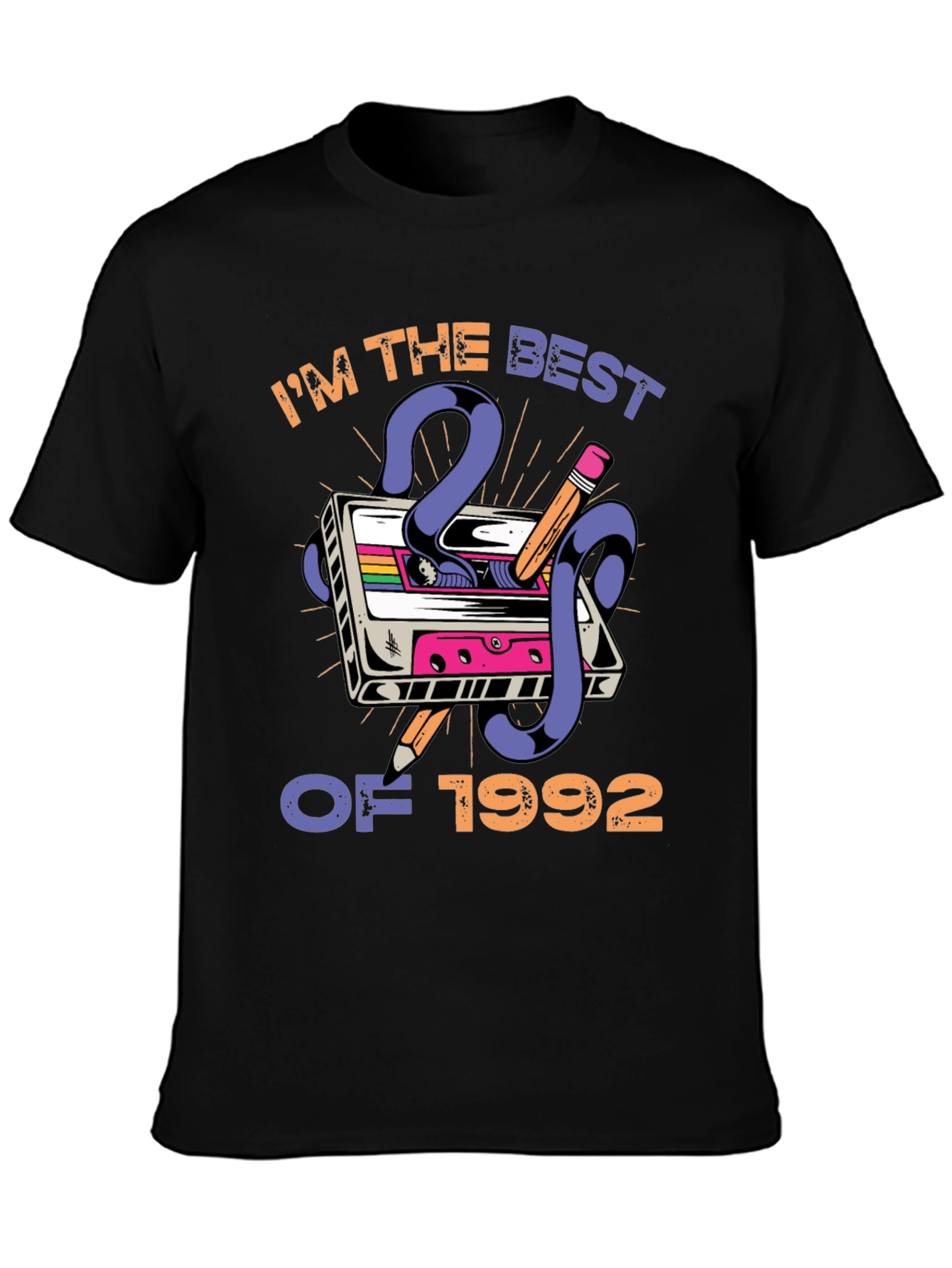 Best of 1992 Cassette Tape Graphic Tee