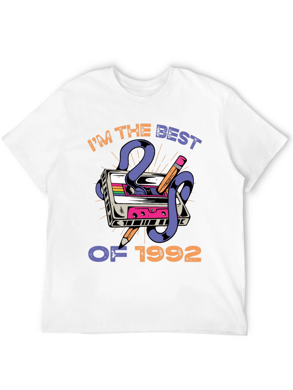 Best of 1992 Cassette Tape Graphic Tee