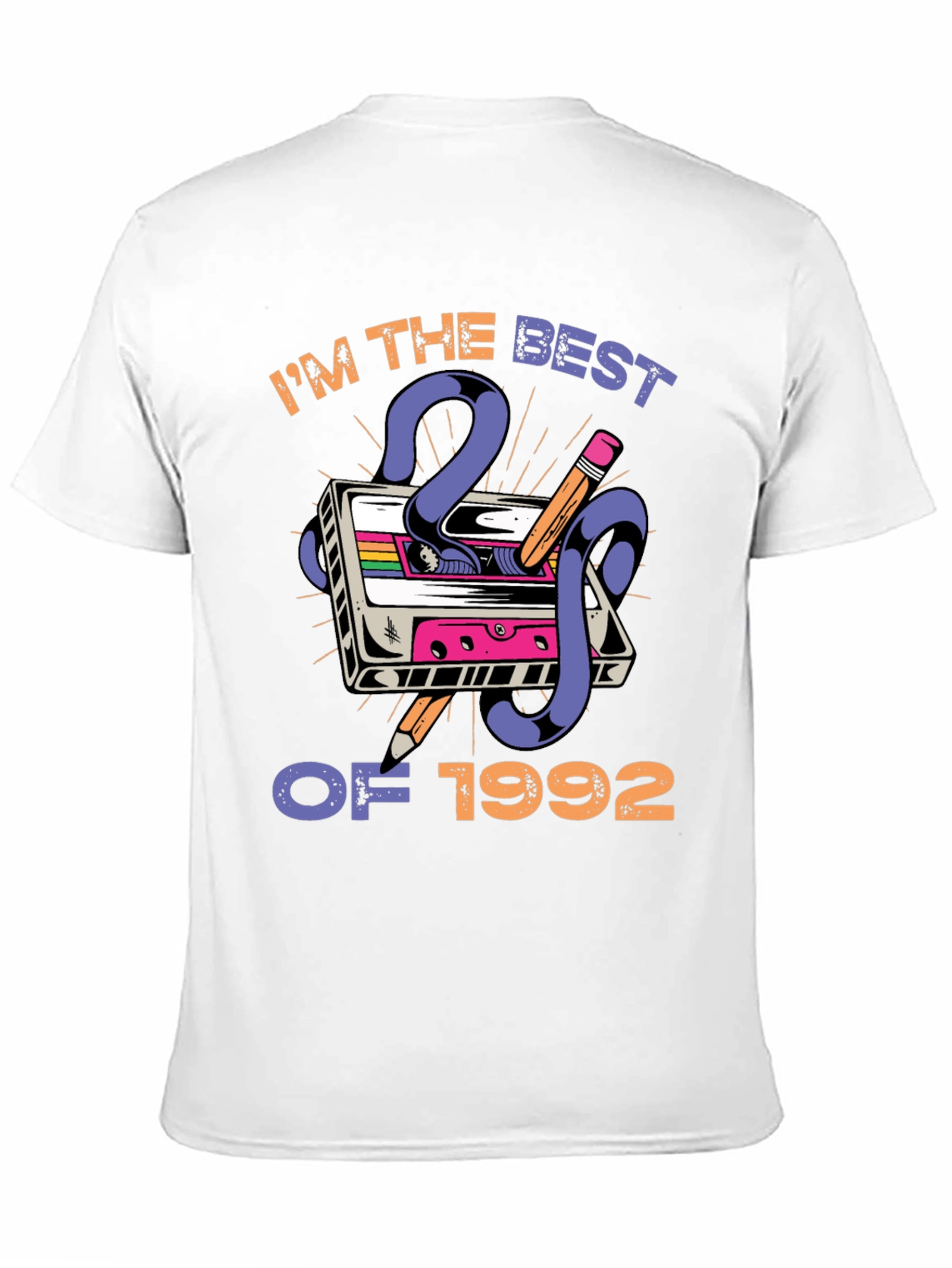 Best of 1992 Cassette Tape Graphic Tee
