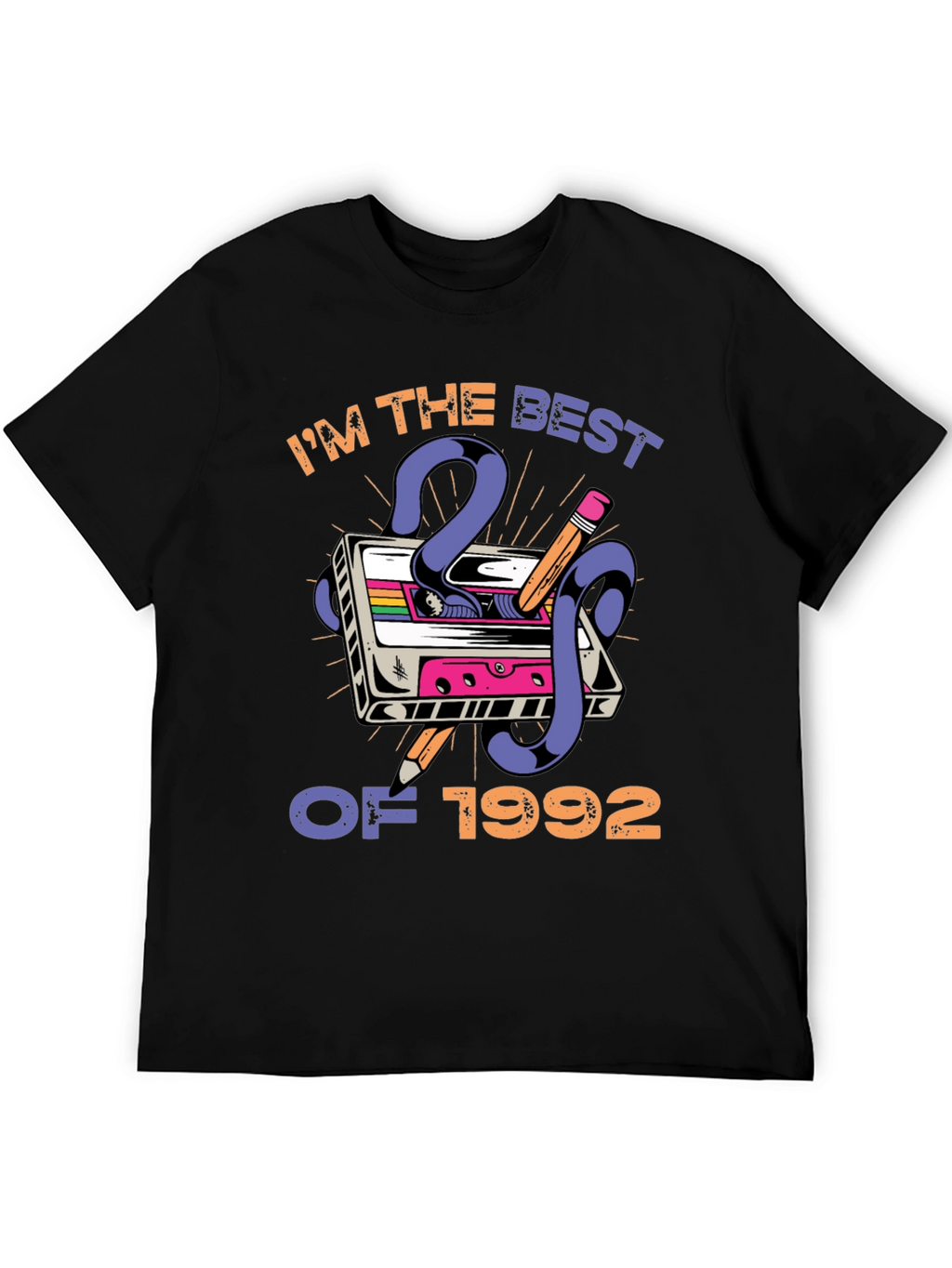 Best of 1992 Cassette Tape Graphic Tee