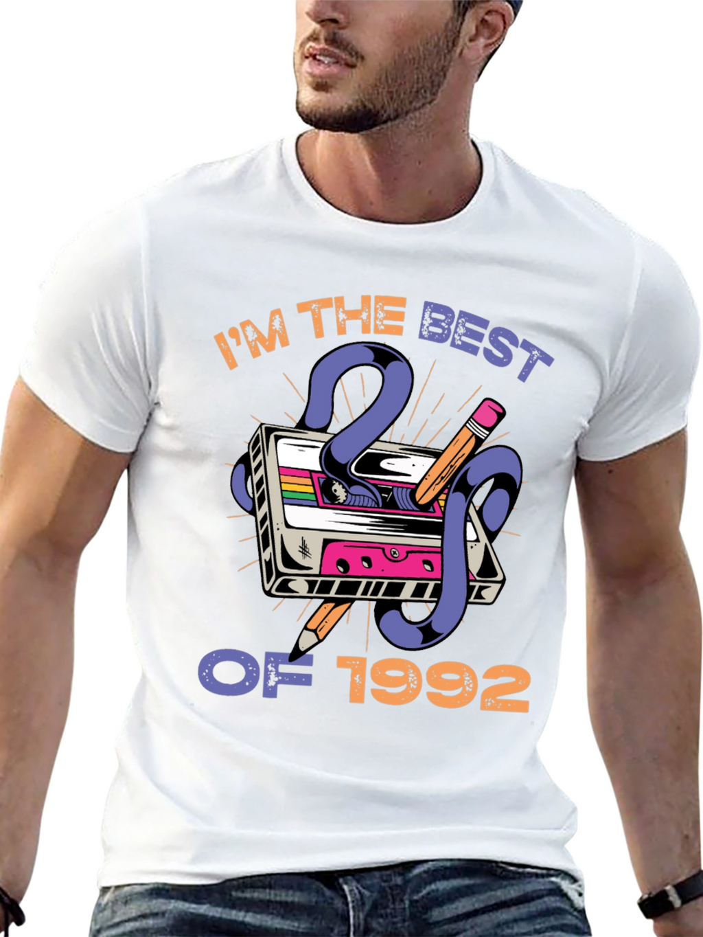 Best of 1992 Cassette Tape Graphic Tee