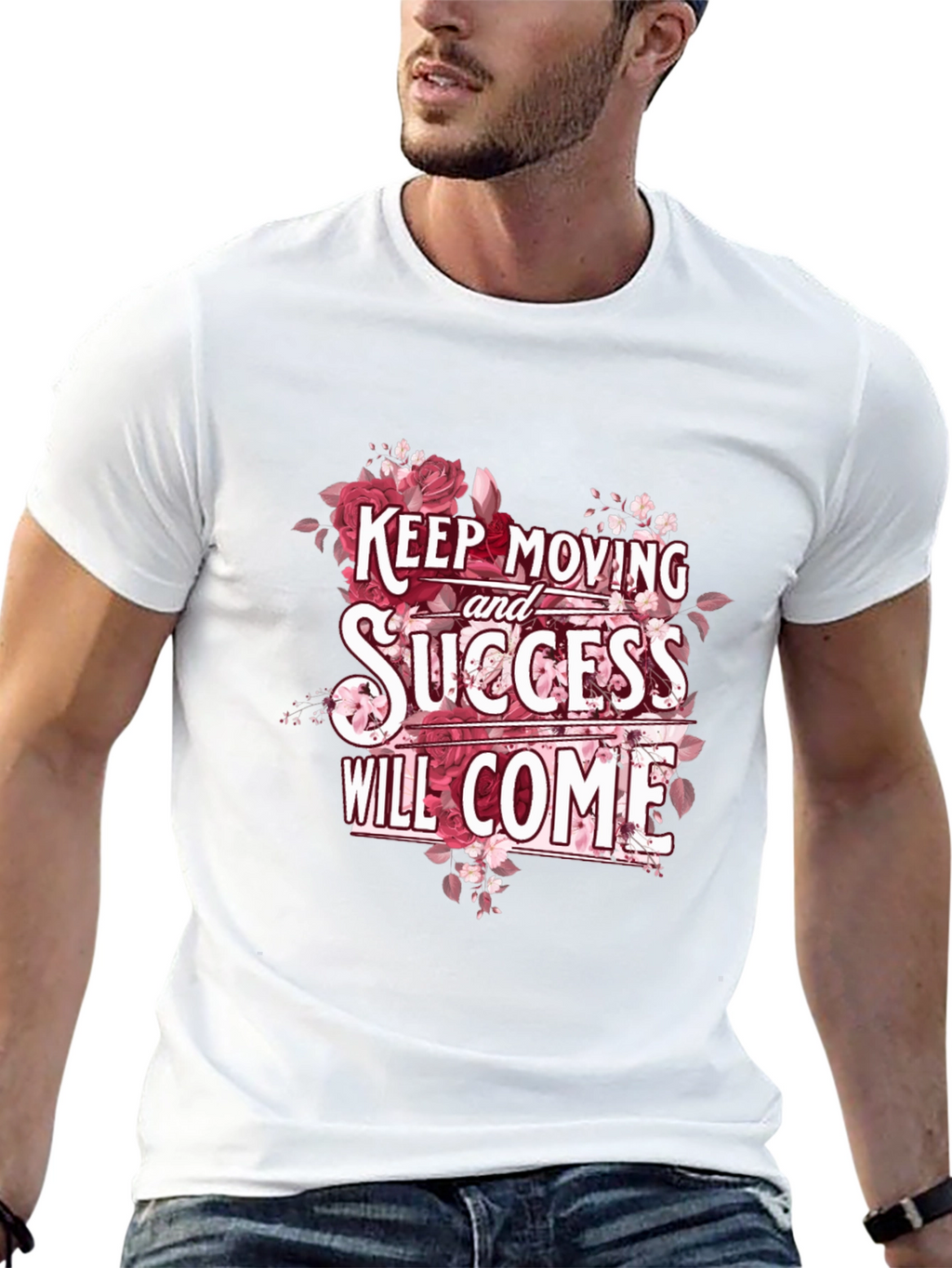Keep Moving Success Will Come T-Shirt
