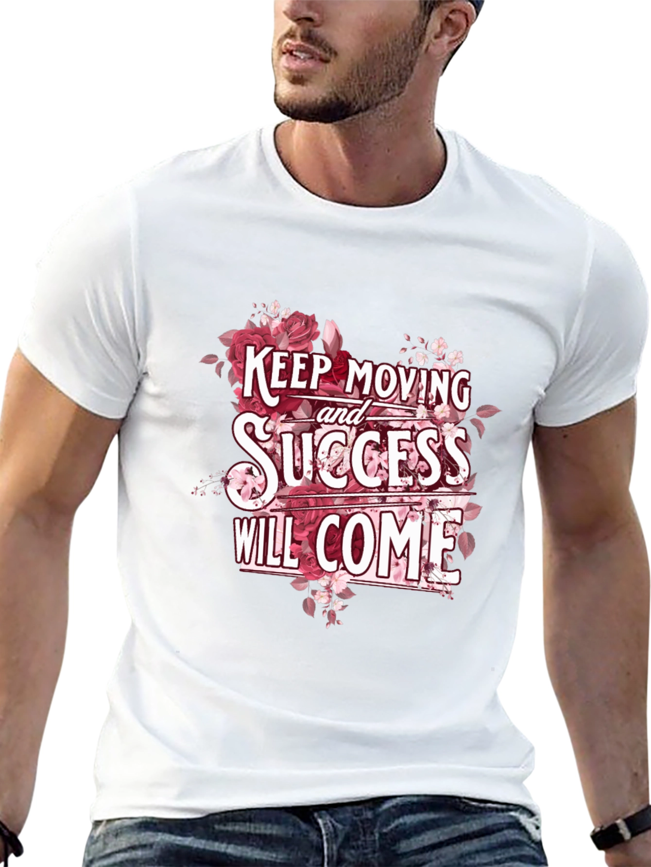 Keep Moving Success Will Come T-Shirt