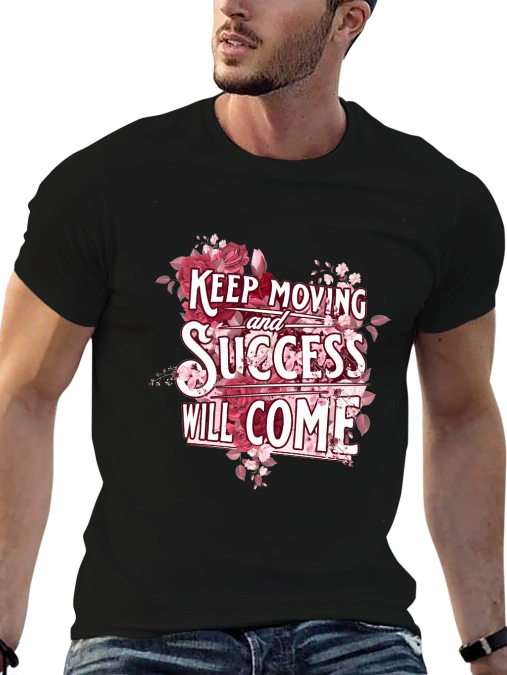 Keep Moving Success Will Come T-Shirt