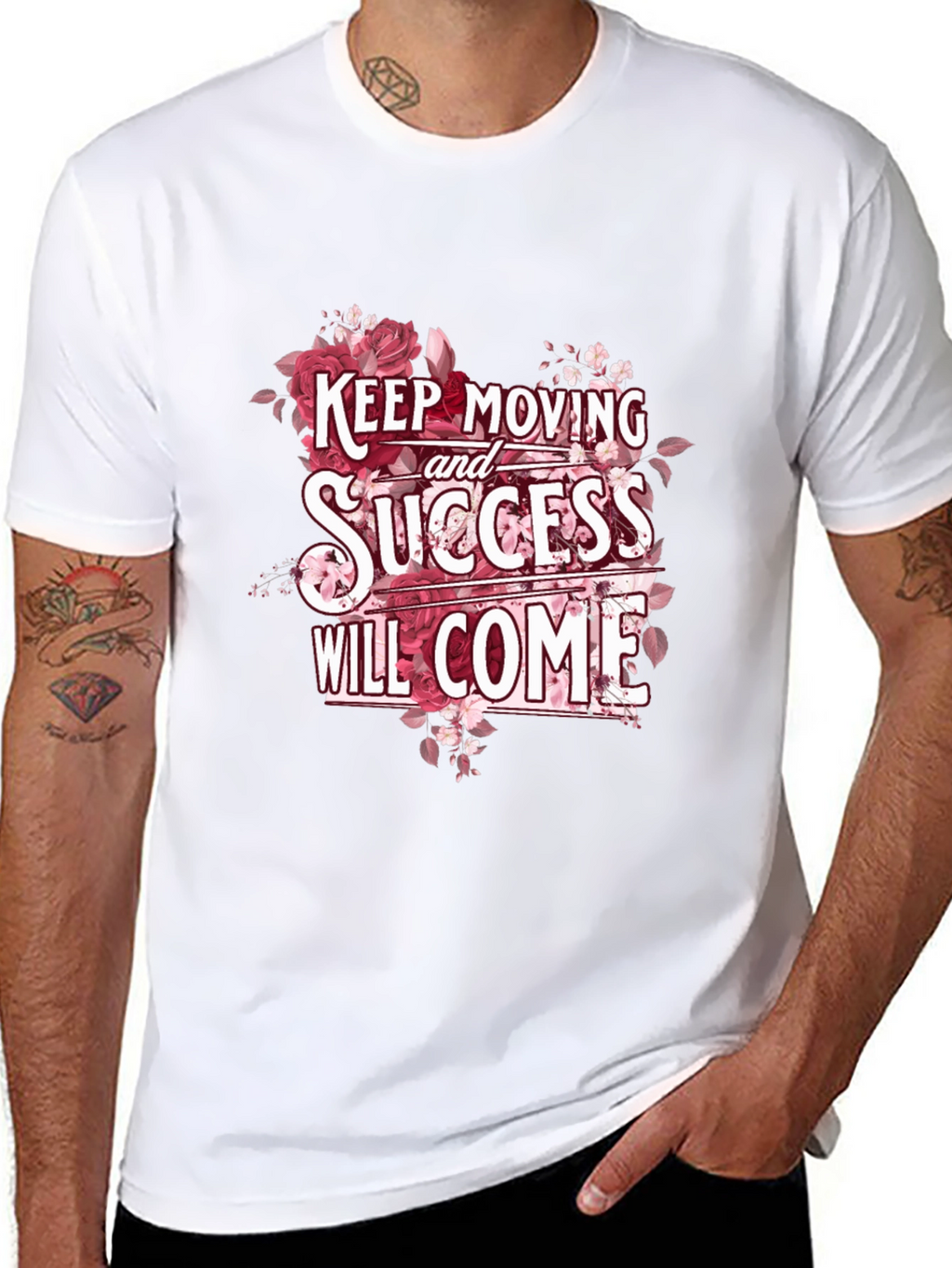 Keep Moving Success Will Come T-Shirt