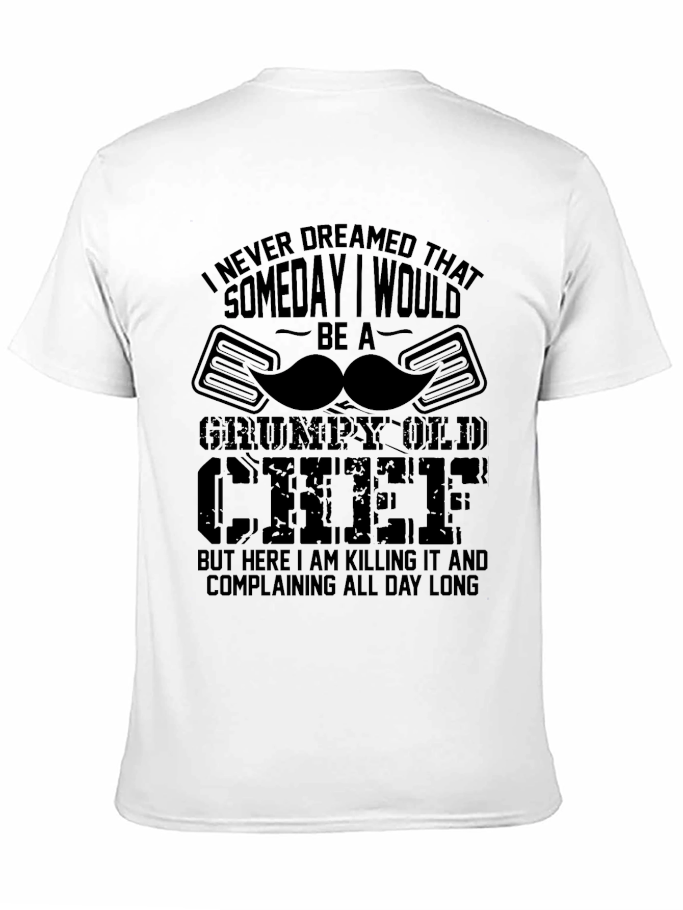 Grumpy Old Chef T-Shirt - Funny Chef Gift