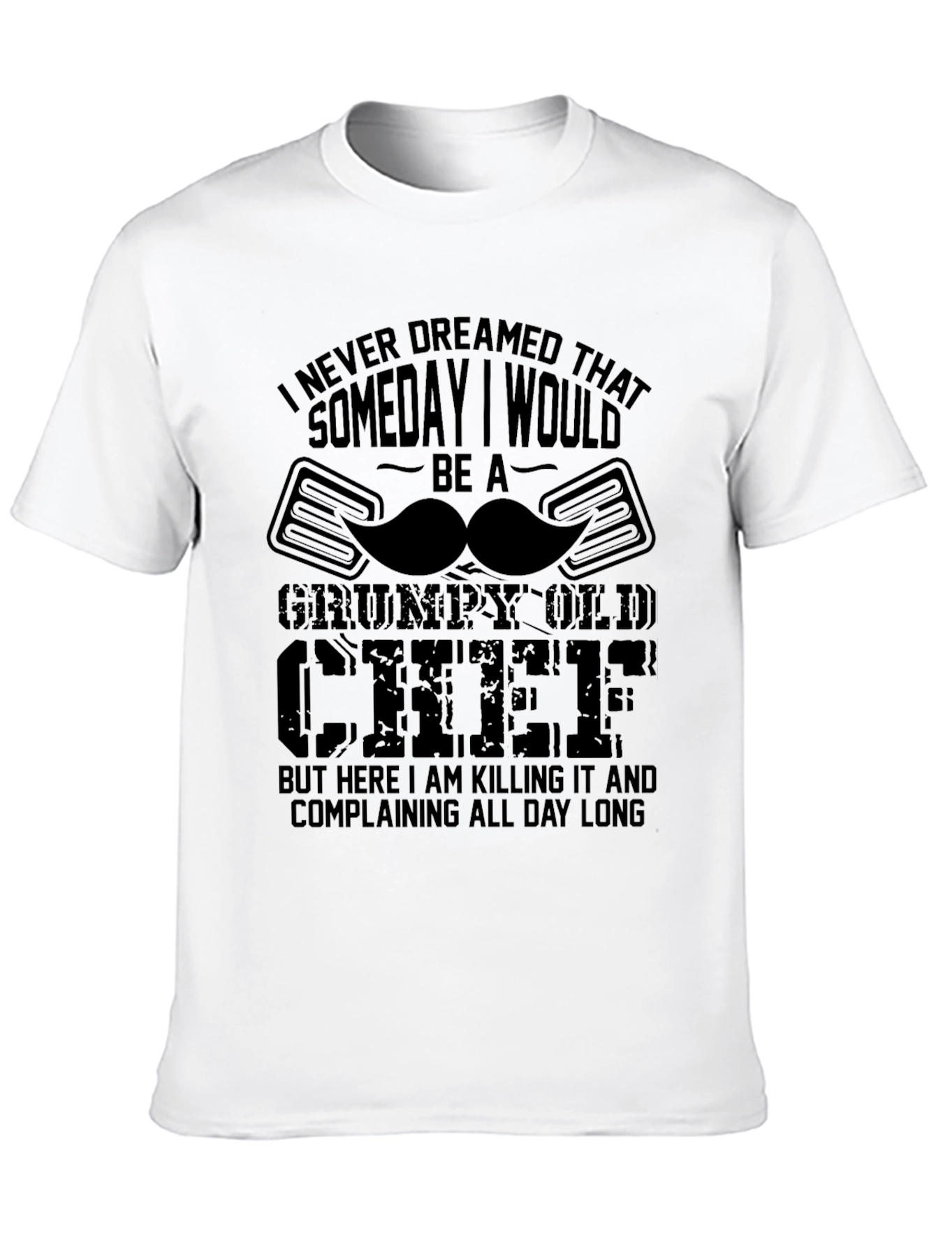 Grumpy Old Chef T-Shirt - Funny Chef Gift