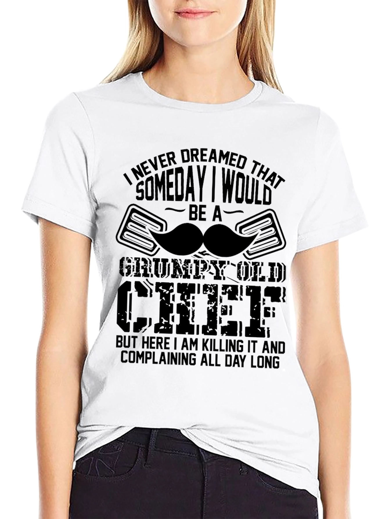 Grumpy Old Chef T-Shirt - Funny Chef Gift