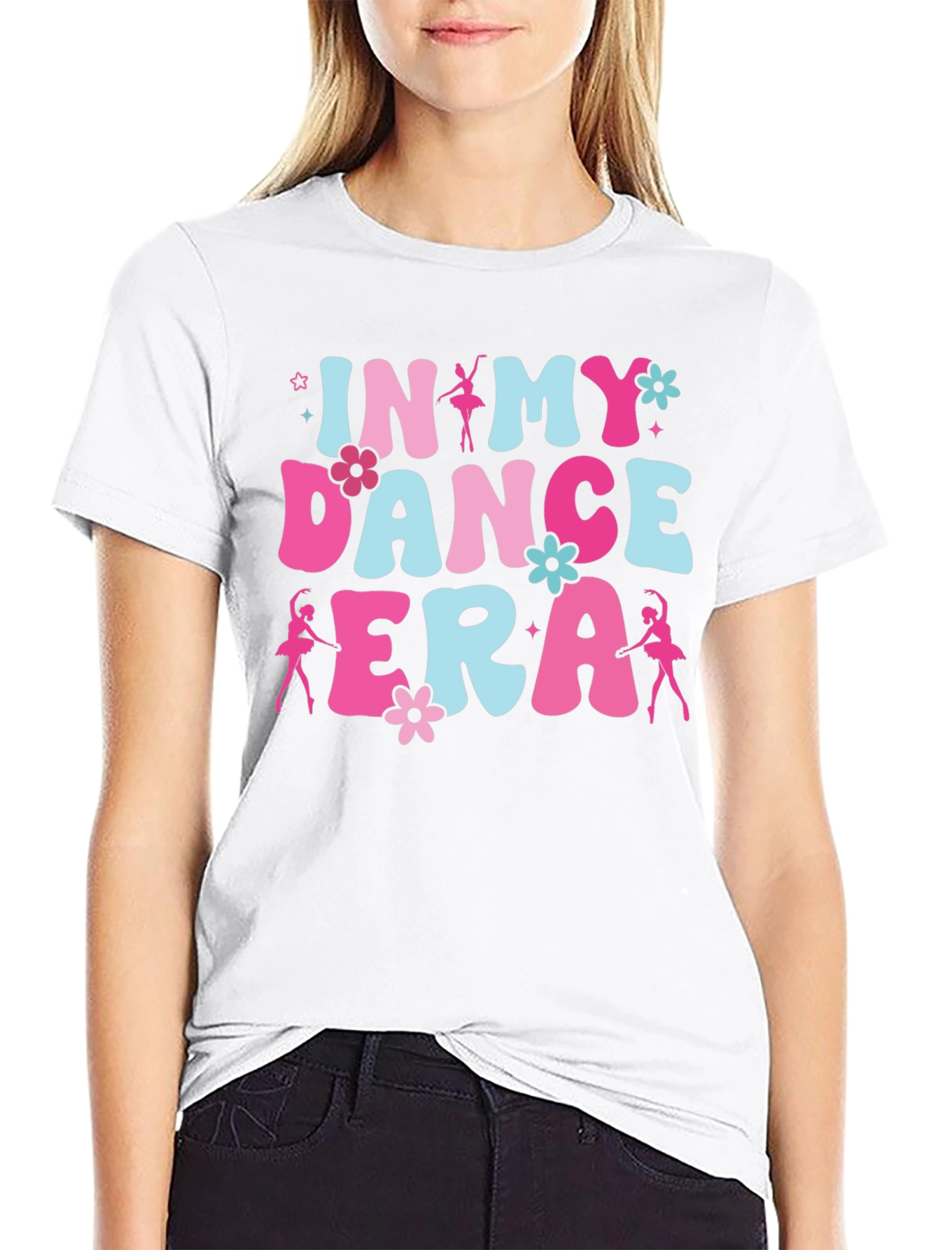 Dance Era Tee: Retro Ballerina Shirt