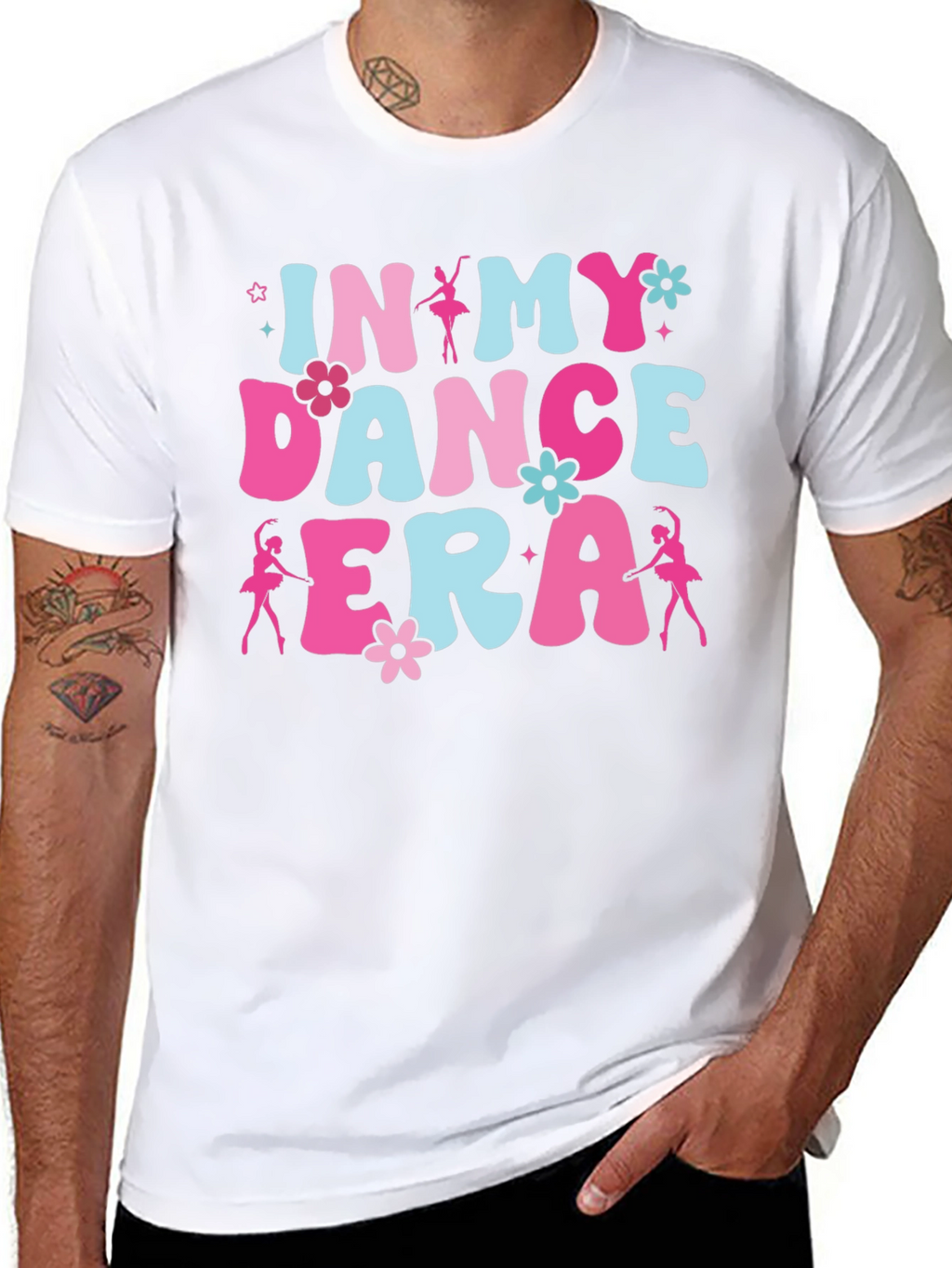 Dance Era Tee: Retro Ballerina Shirt