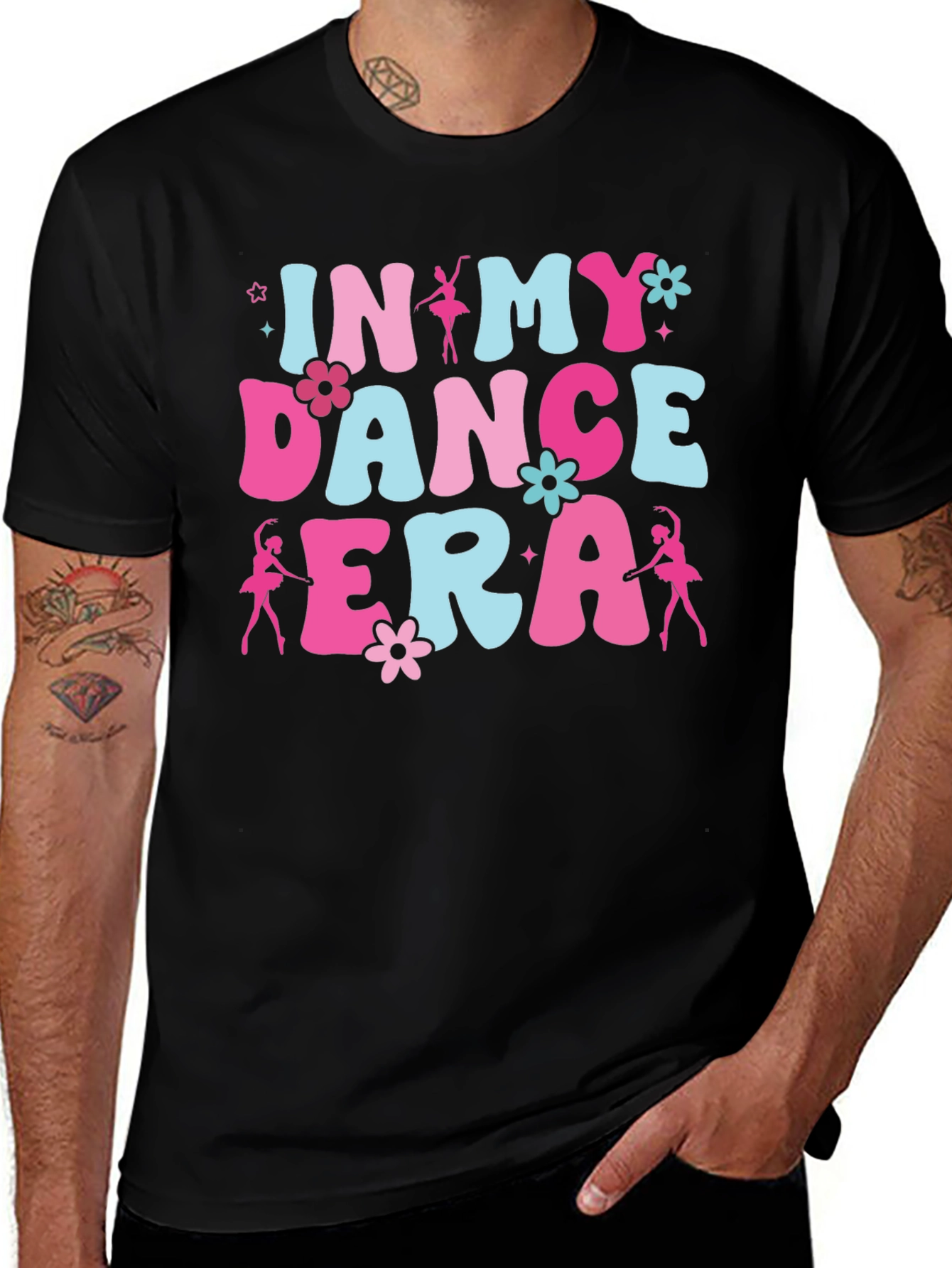 Dance Era Tee: Retro Ballerina Shirt