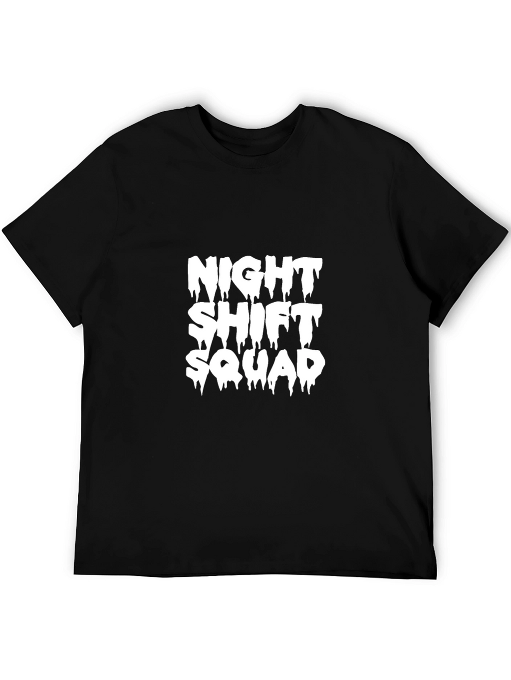 Night Shift Squad Black T-Shirt