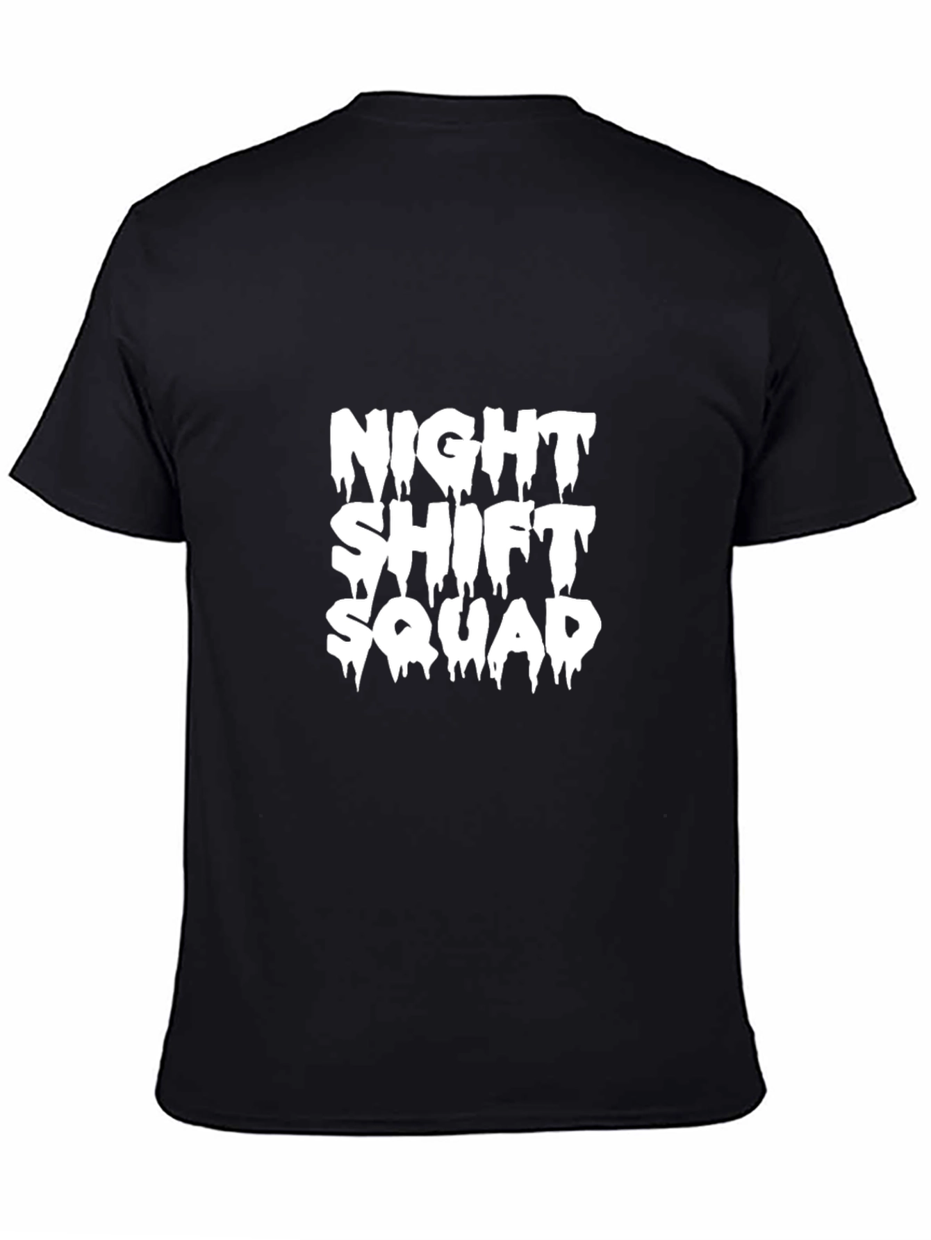 Night Shift Squad Black T-Shirt