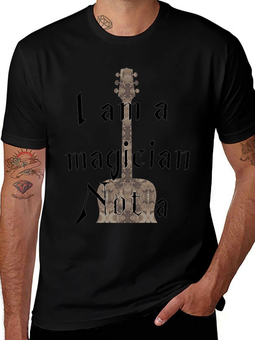 I am a Magician Nota Guitarist Tee