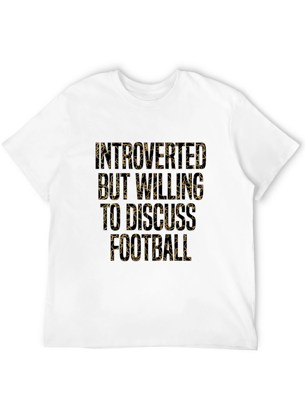 Introverted But Willing to Discuss Football Graphic Tee