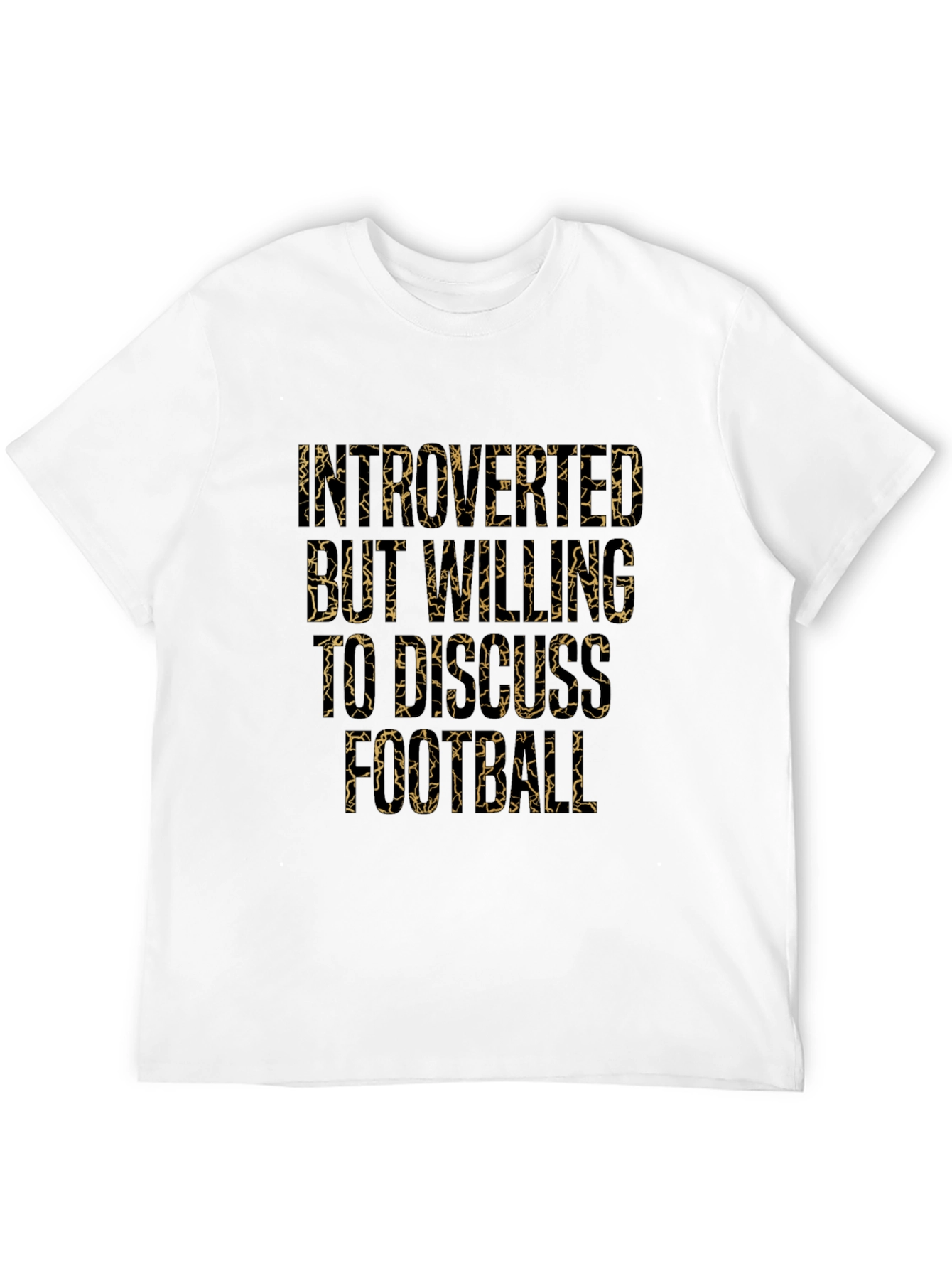 Introverted But Willing to Discuss Football Graphic Tee