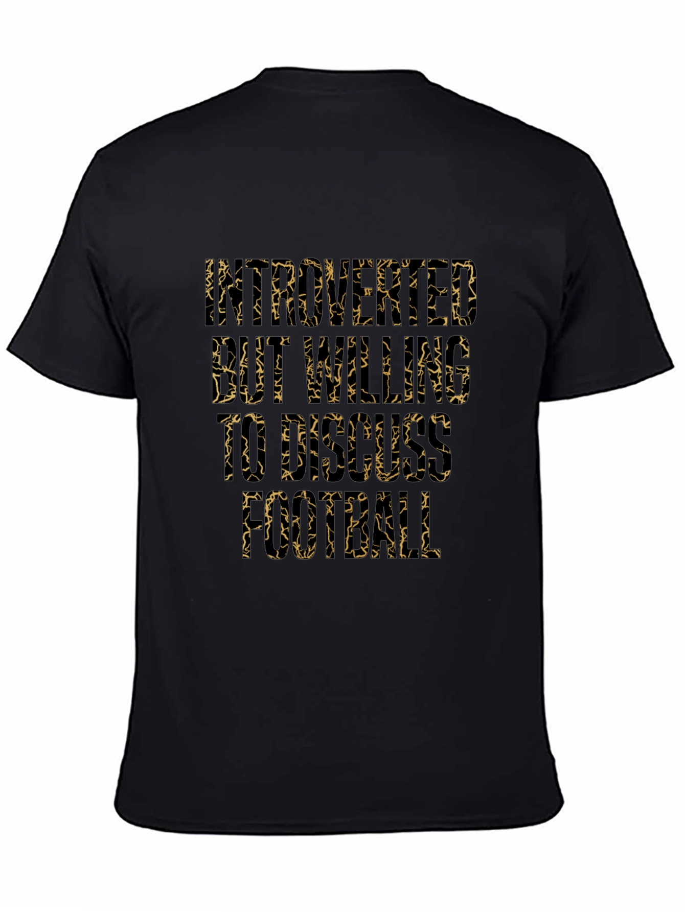 Introverted But Willing to Discuss Football Graphic Tee