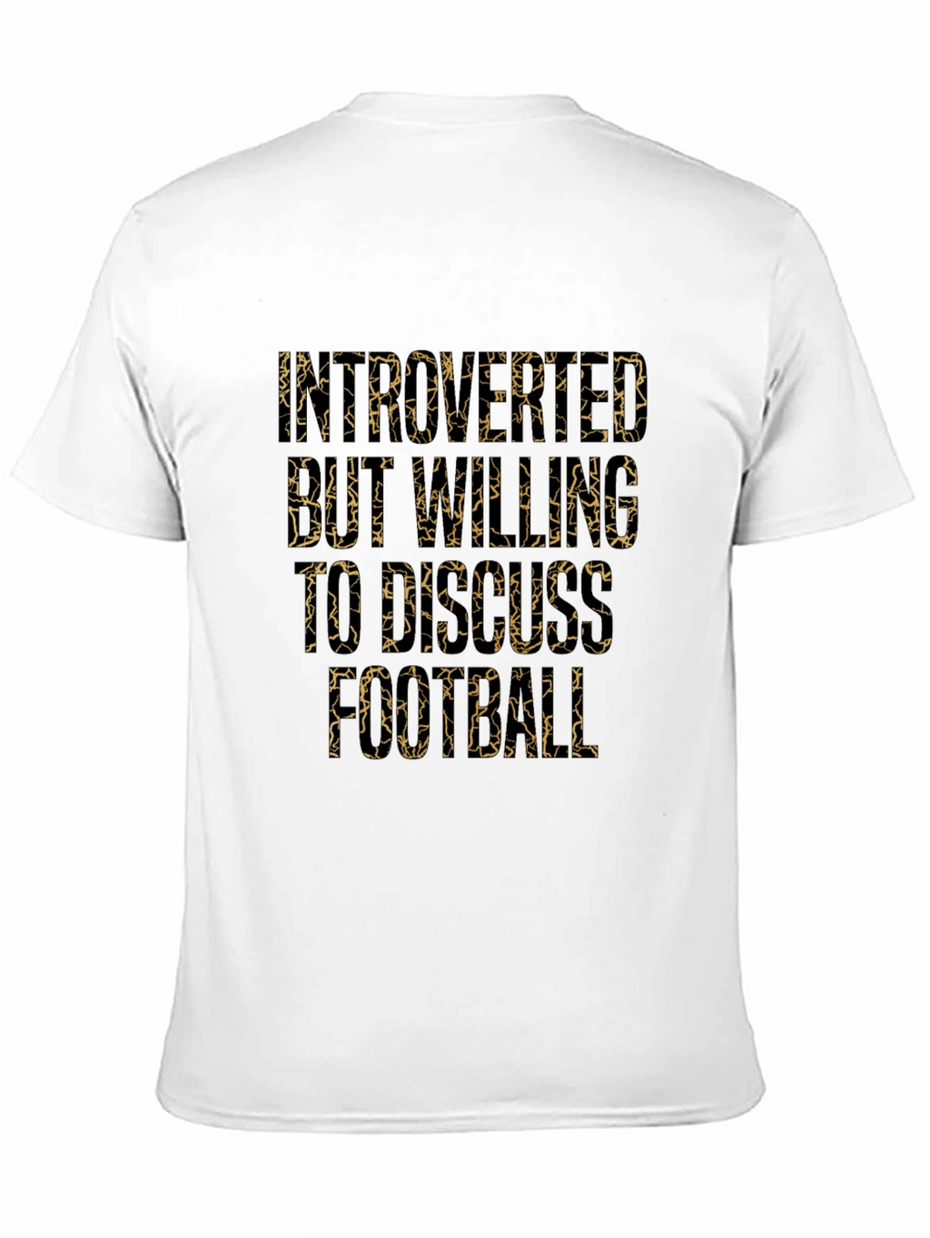 Introverted But Willing to Discuss Football Graphic Tee