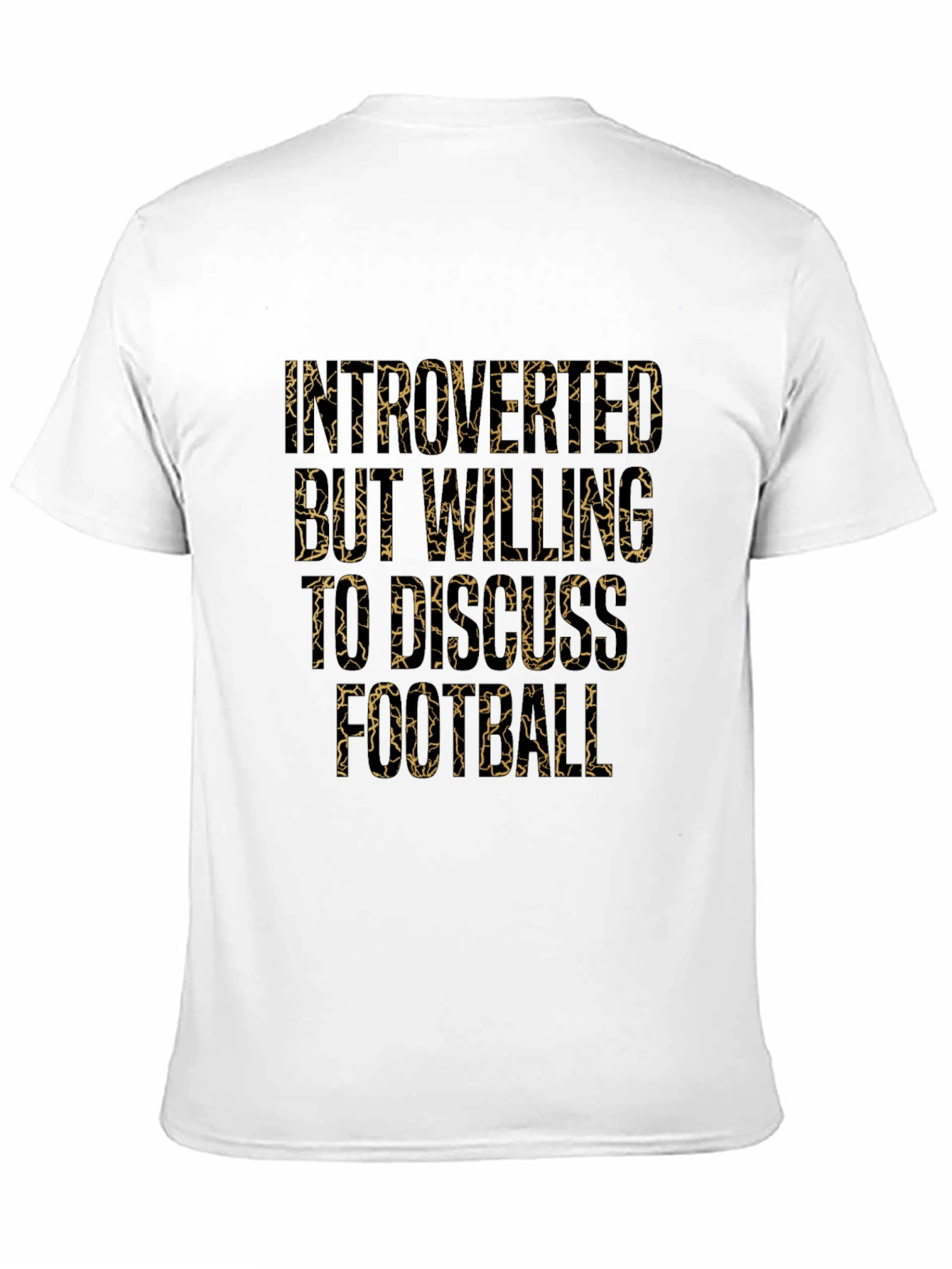 Introverted But Willing to Discuss Football Graphic Tee