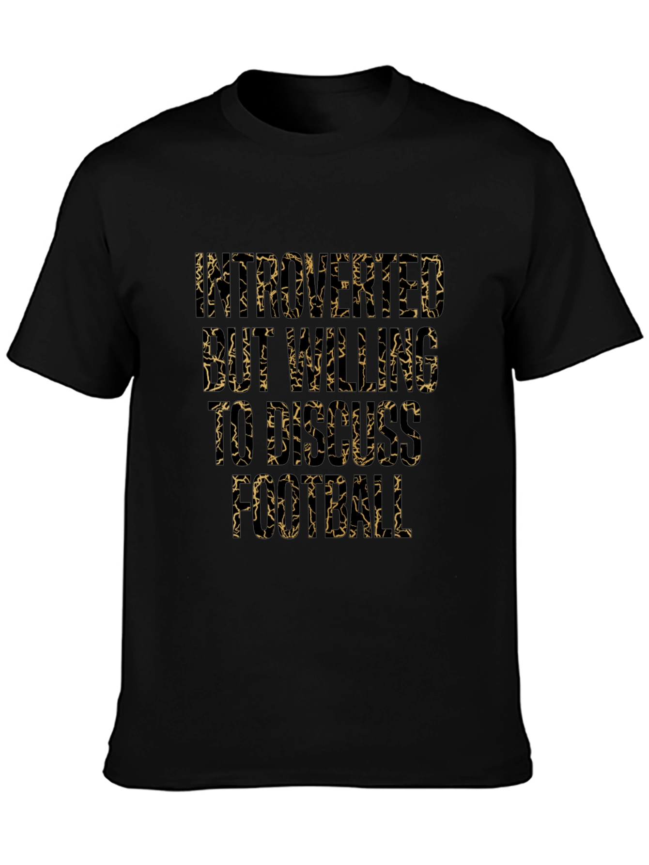 Introverted But Willing to Discuss Football Graphic Tee