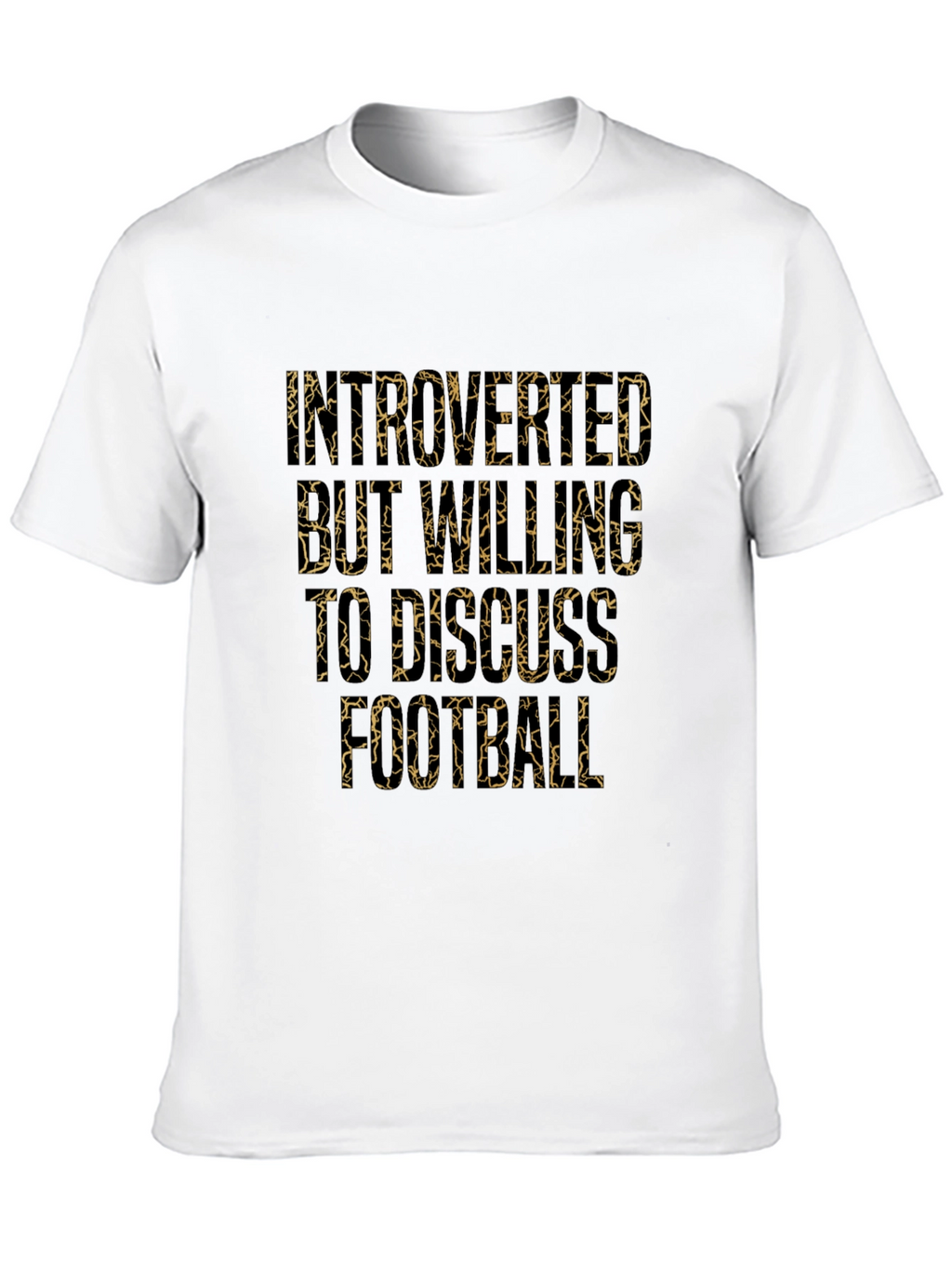 Introverted But Willing to Discuss Football Graphic Tee