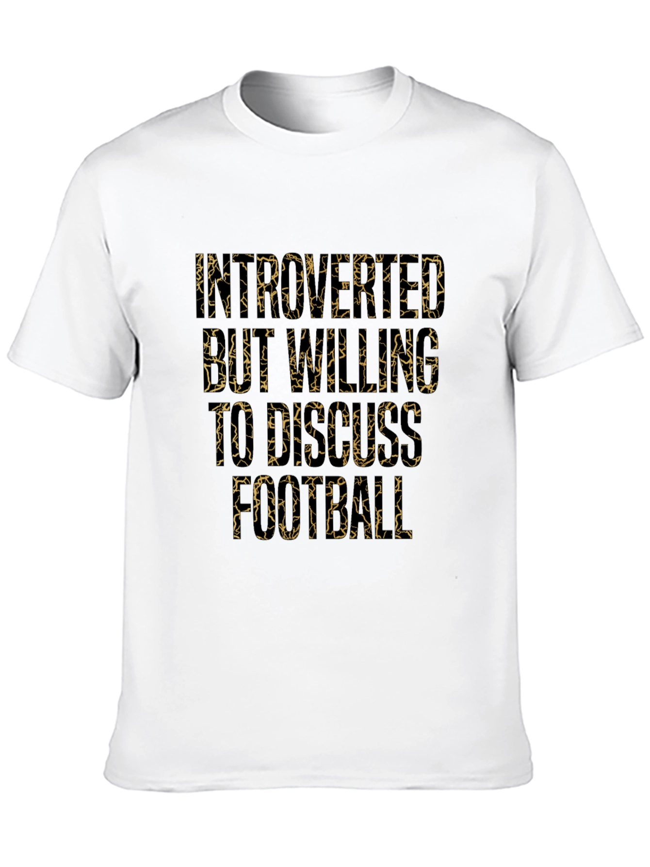 Introverted But Willing to Discuss Football Graphic Tee