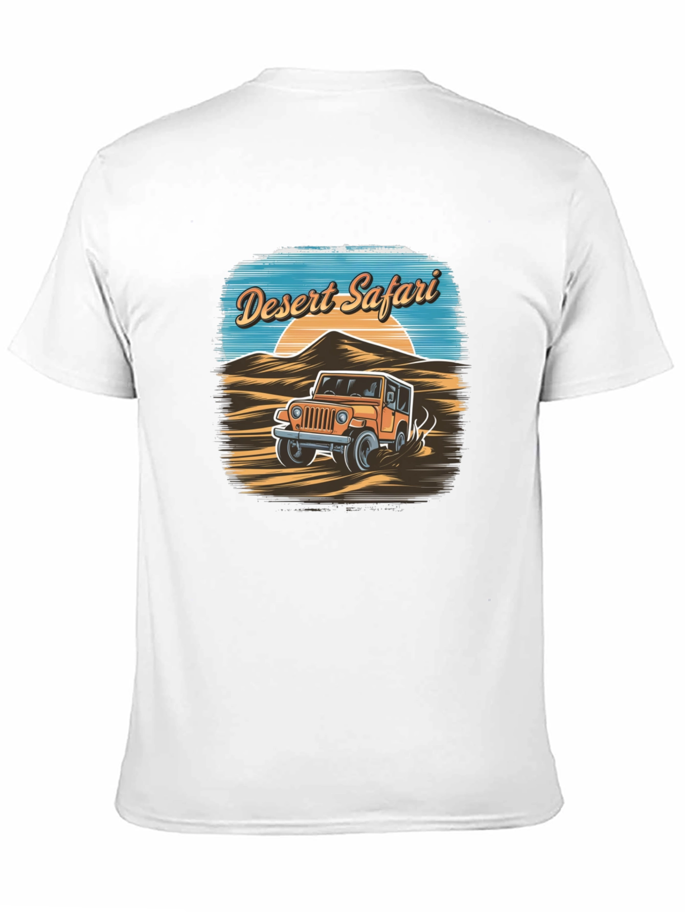 Desert Safari Graphic Tee - Adventure Awaits!