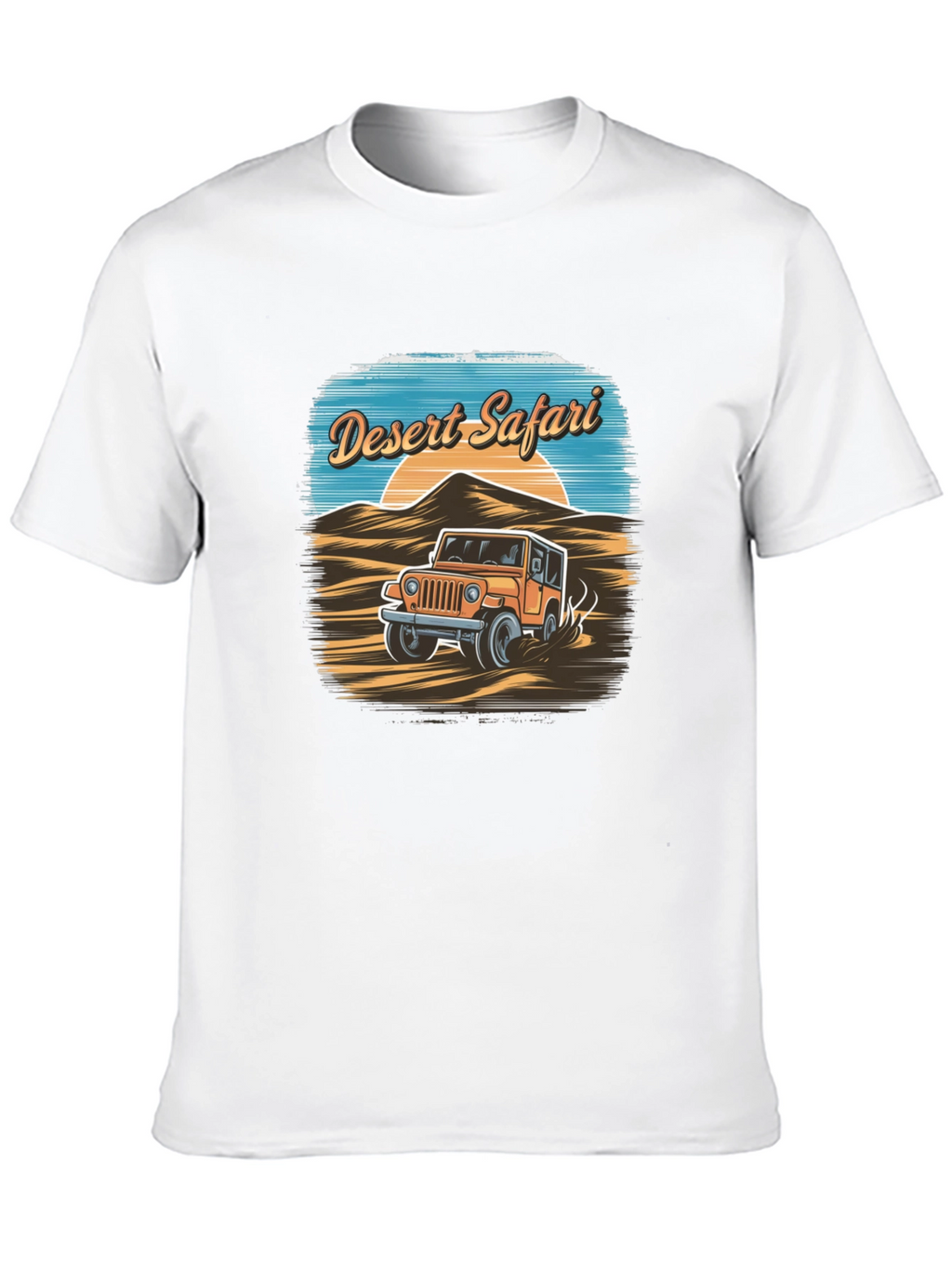 Desert Safari Graphic Tee - Adventure Awaits!