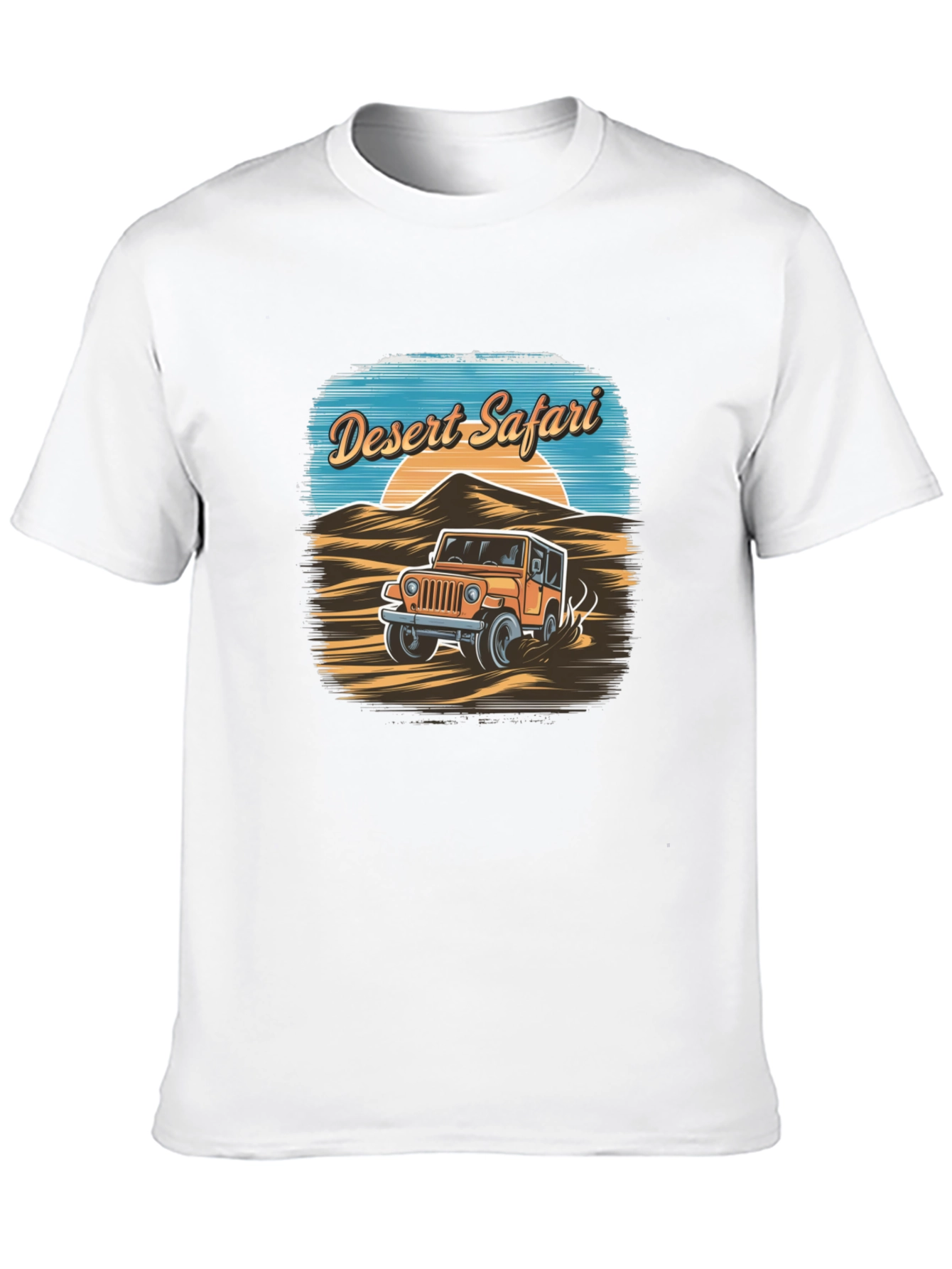 Desert Safari Graphic Tee - Adventure Awaits!