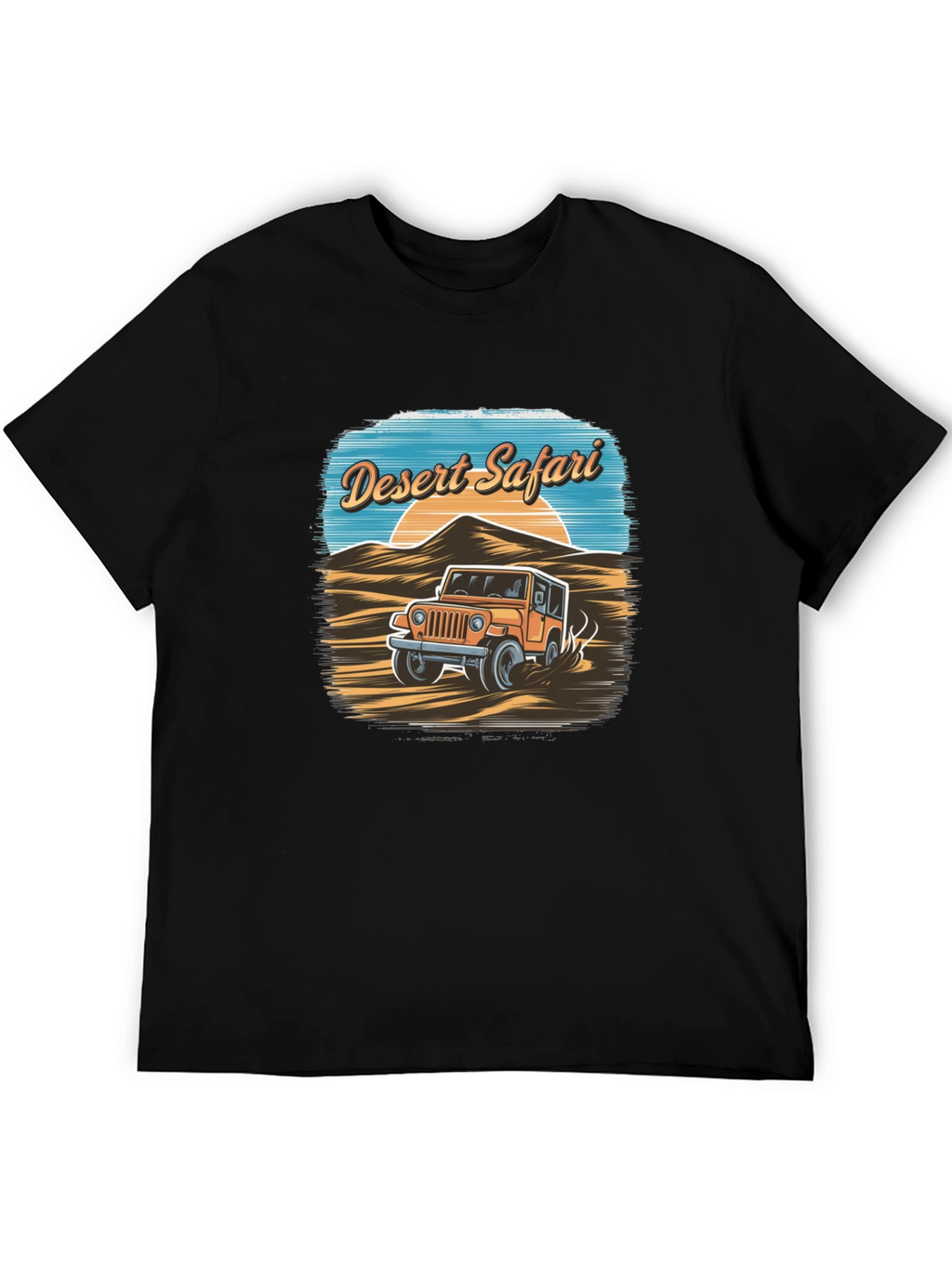 Desert Safari Graphic Tee - Adventure Awaits!
