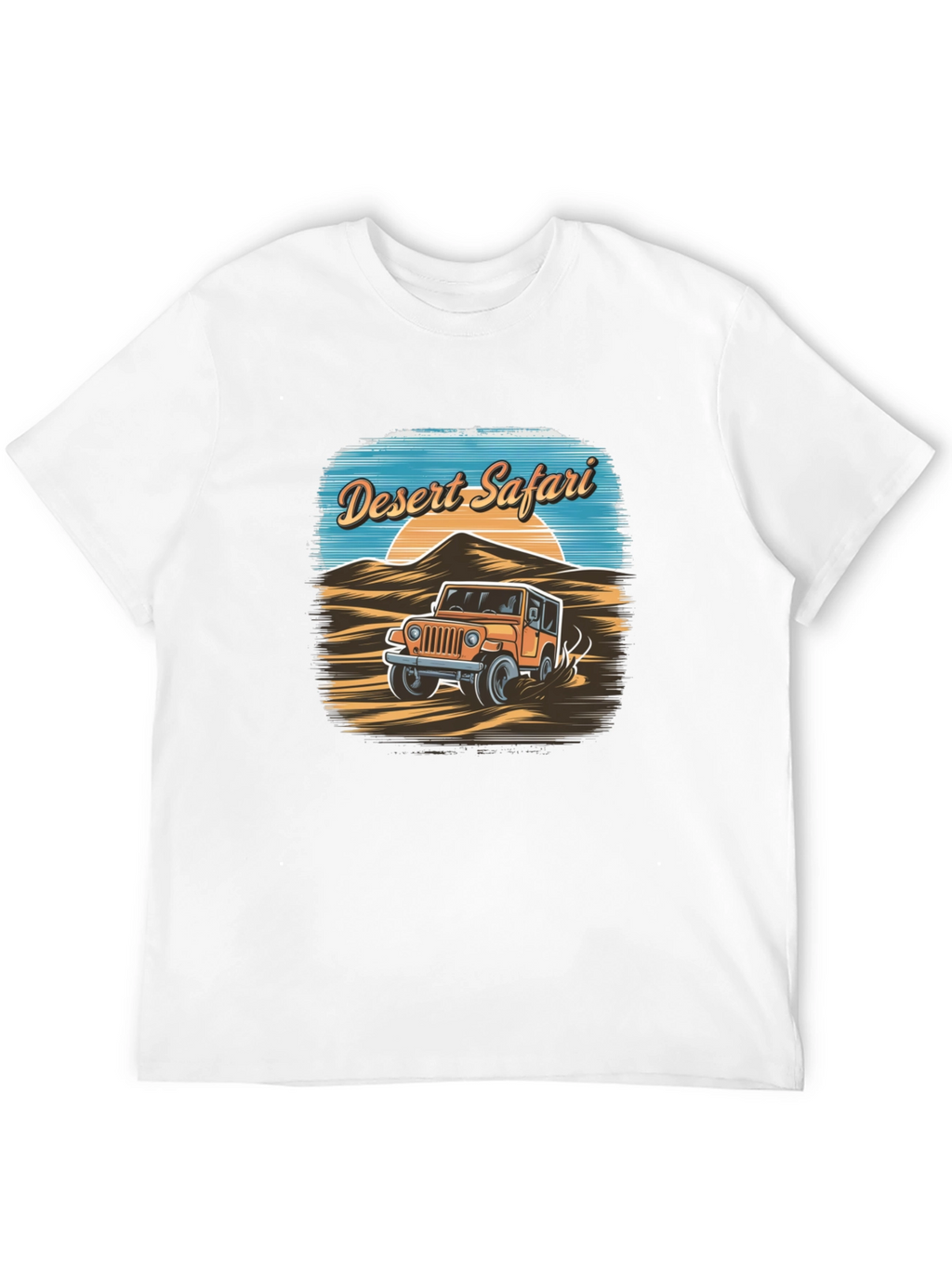 Desert Safari Graphic Tee - Adventure Awaits!