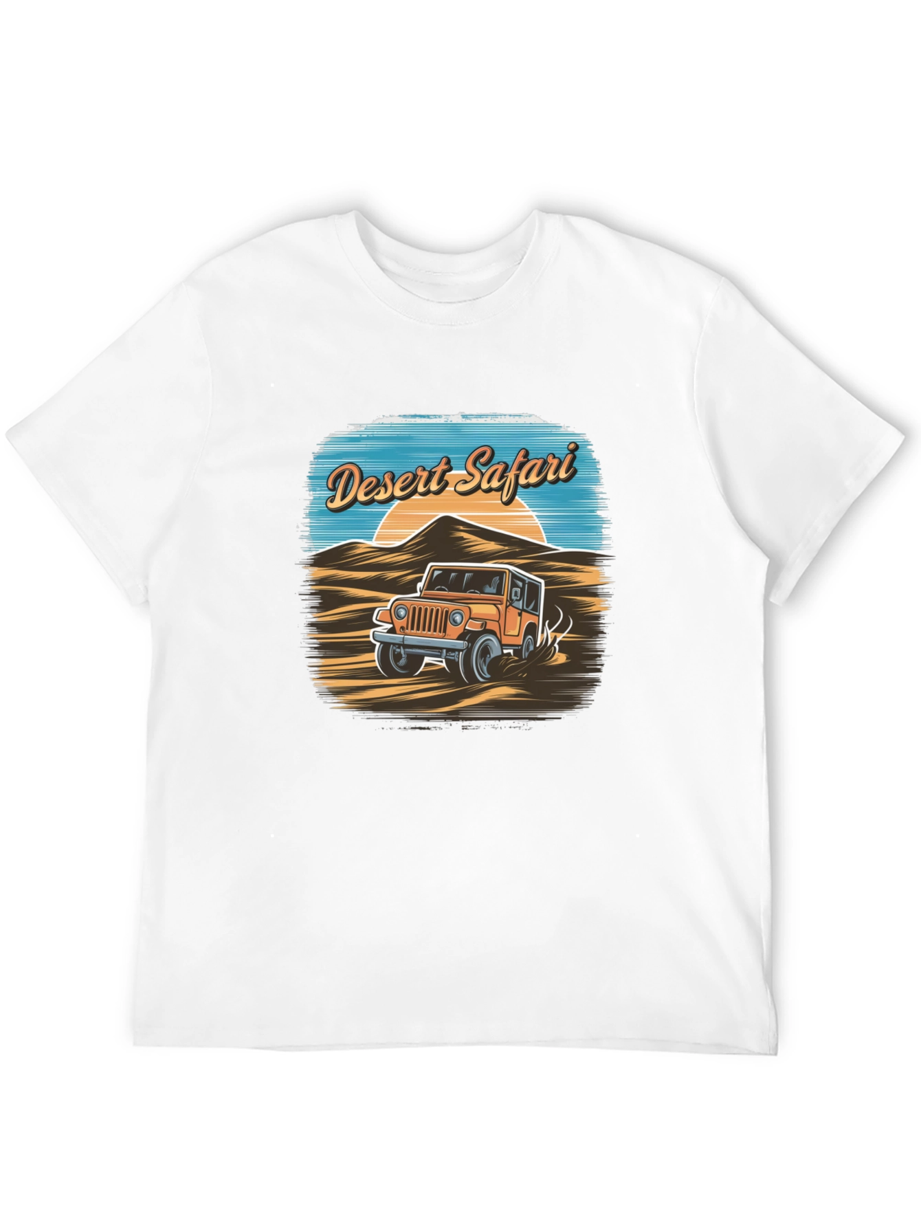 Desert Safari Graphic Tee - Adventure Awaits!