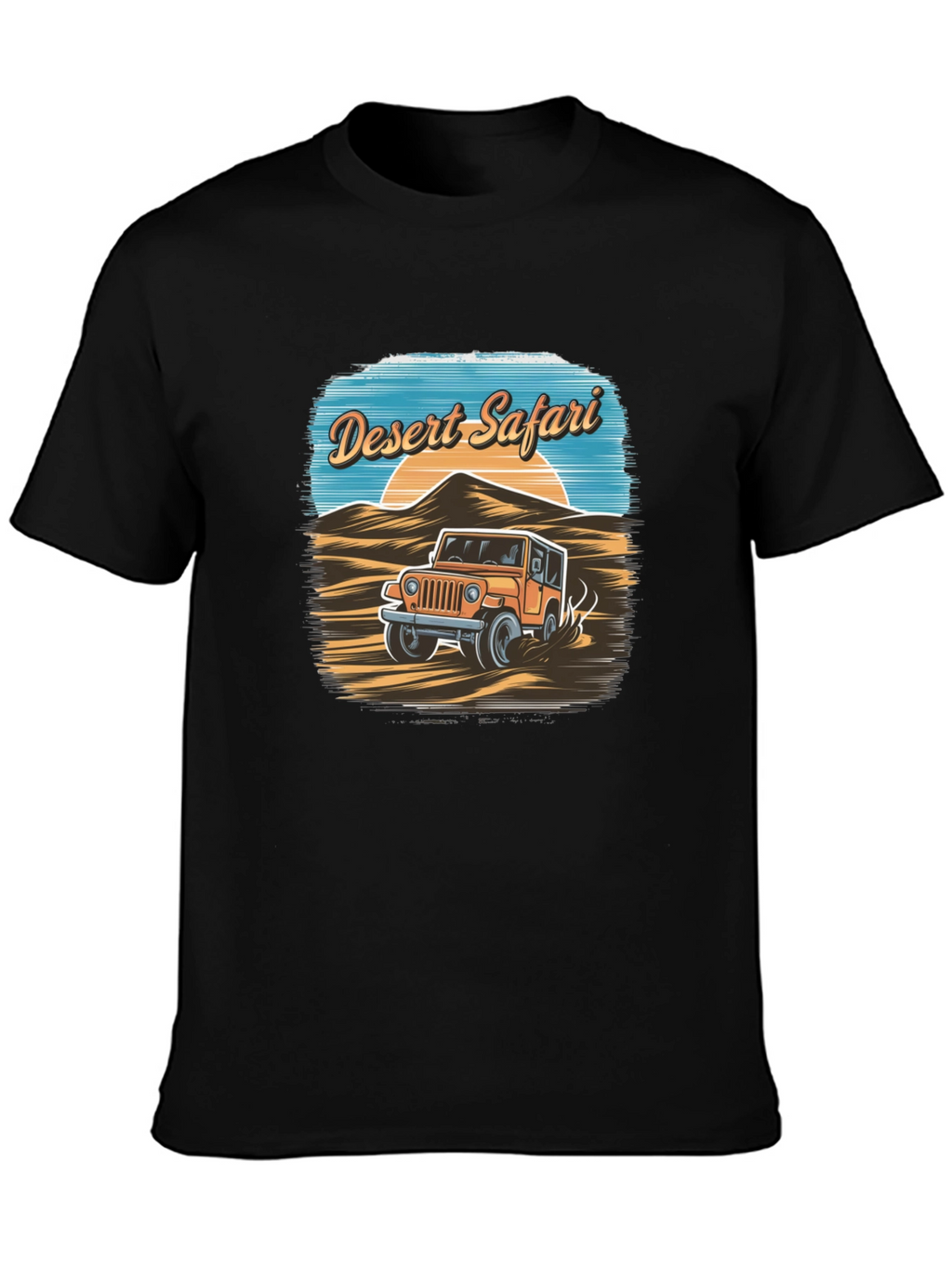 Desert Safari Graphic Tee - Adventure Awaits!