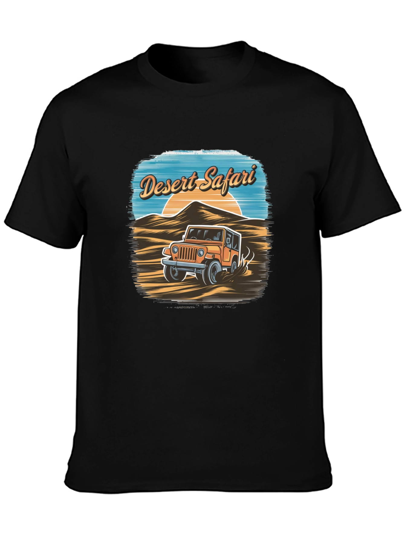 Desert Safari Graphic Tee - Adventure Awaits!