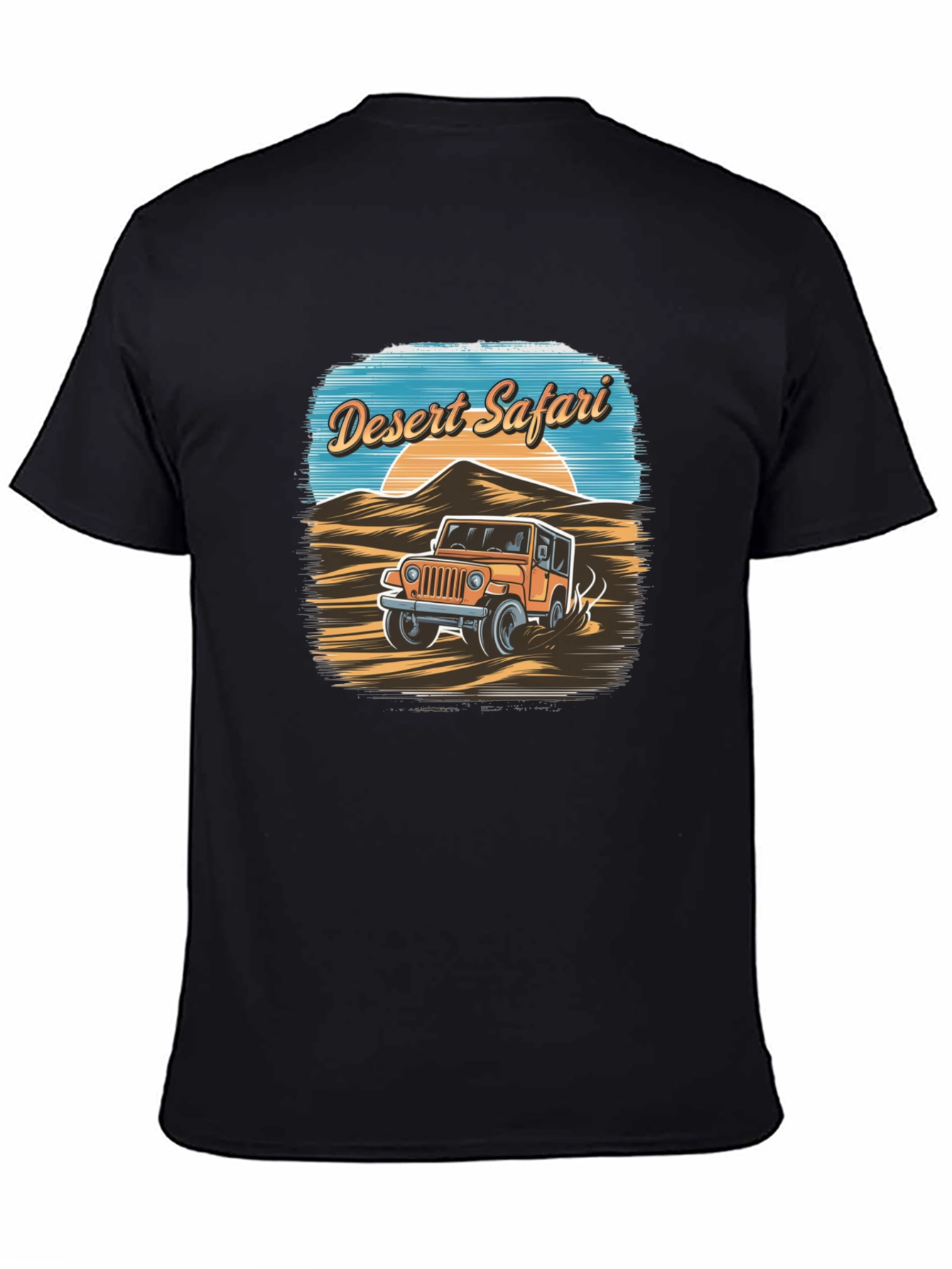 Desert Safari Graphic Tee - Adventure Awaits!