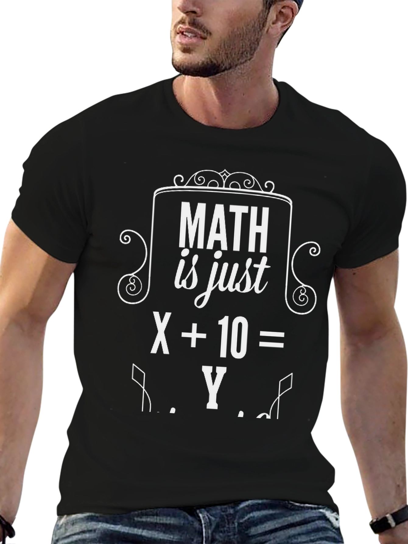 Math is Just X+10=Y Graphic Tee