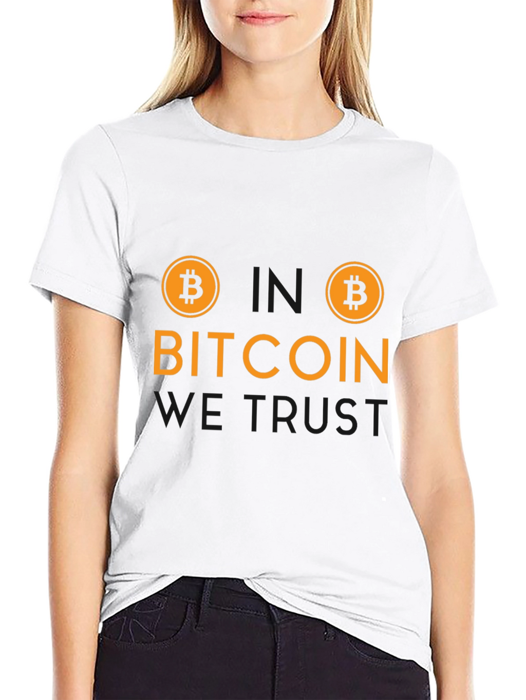 Bitcoin We Trust T-Shirt - Crypto Currency Tee